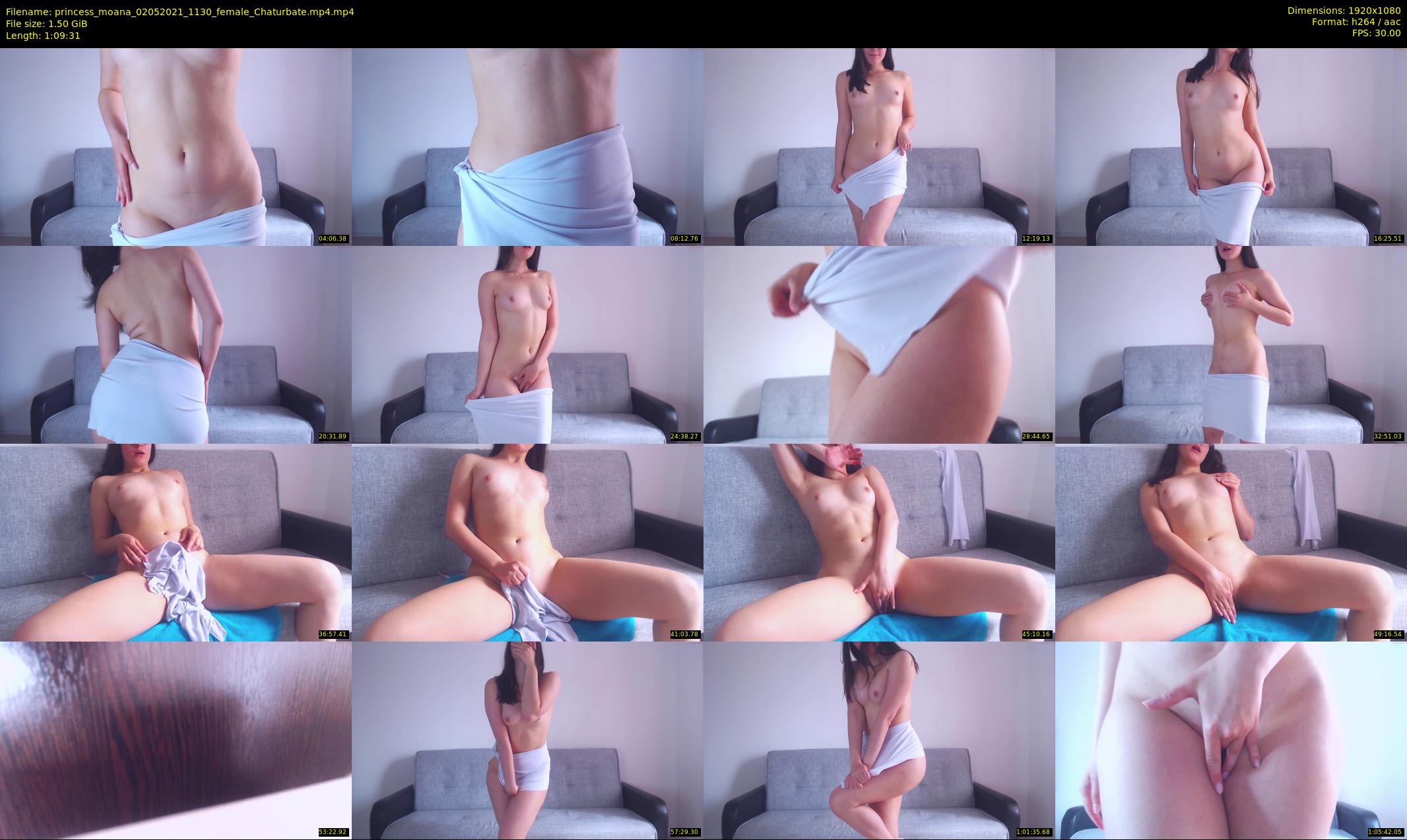 princess_moana — 70 minute Chaturbate female cam show recording, 1080p, May 2, 2021