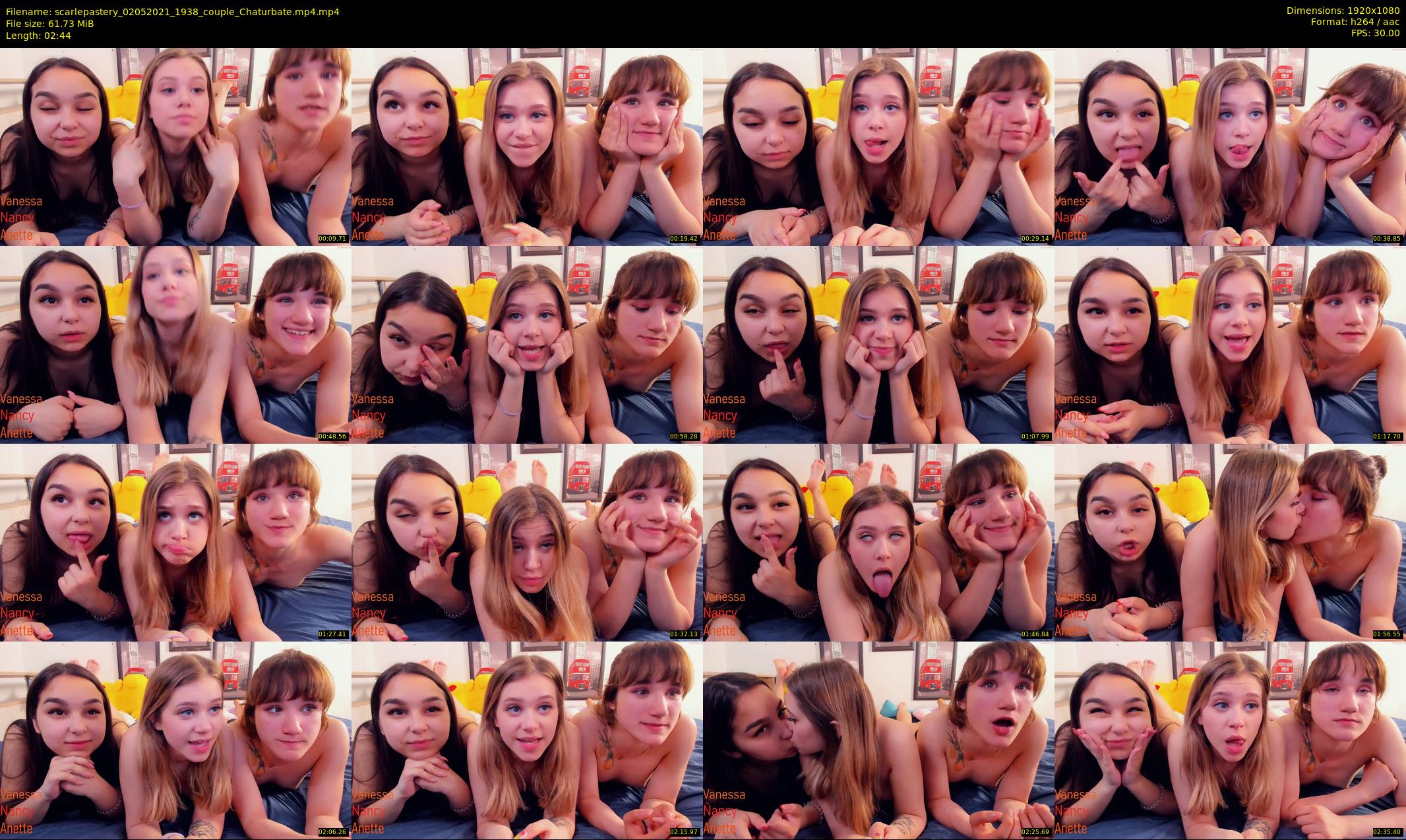 scarlepastery — 3 minute Chaturbate couple cam show recording, 1080p, May 2, 2021