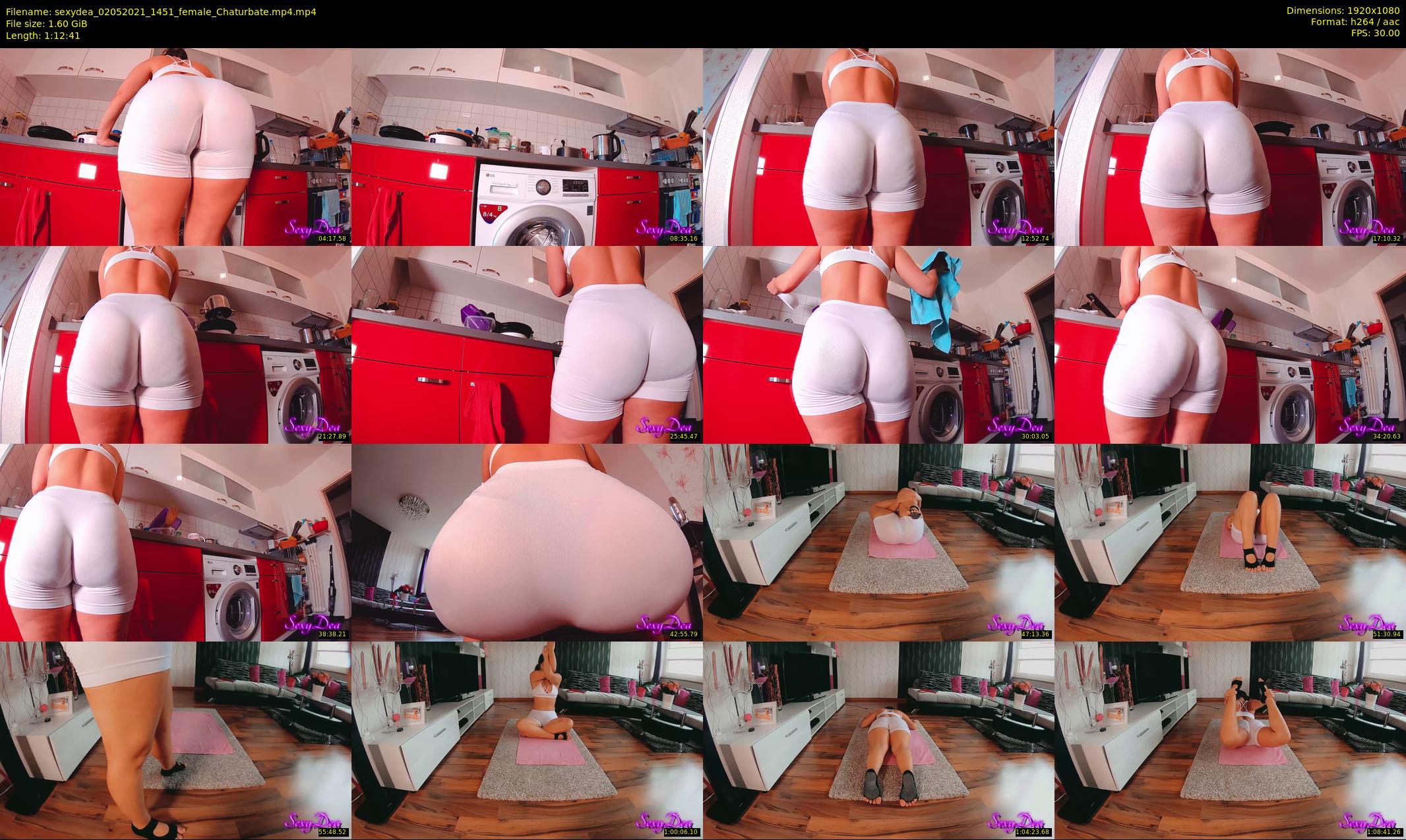 sexydea — 73 minute Chaturbate female cam show recording, 1080p, May 2, 2021