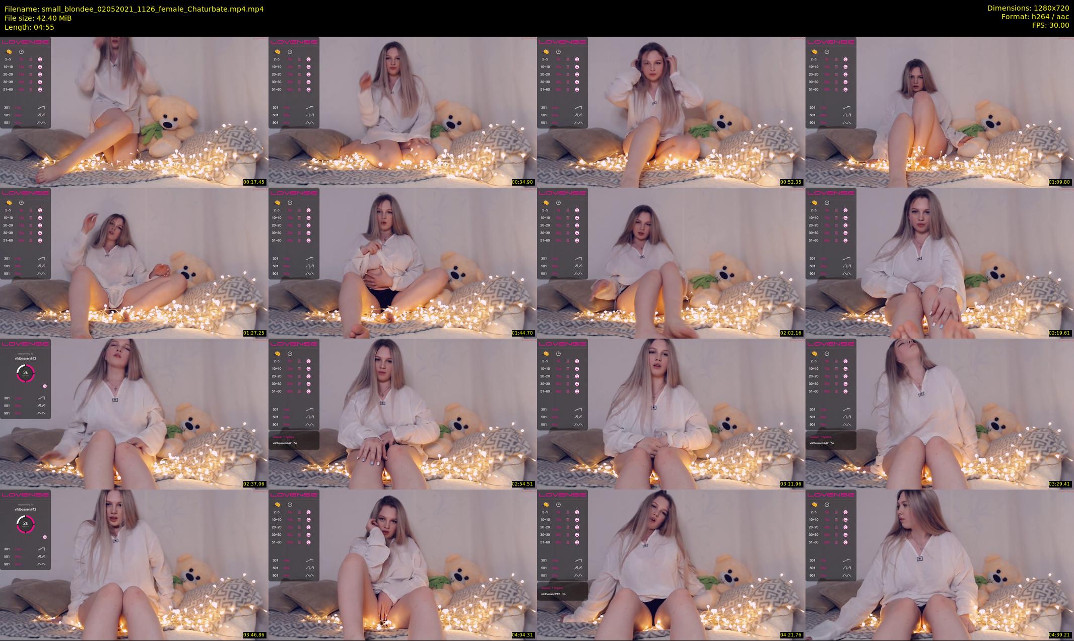 small_blondee — 5 minute Chaturbate female cam show recording, 720p, May 2, 2021
