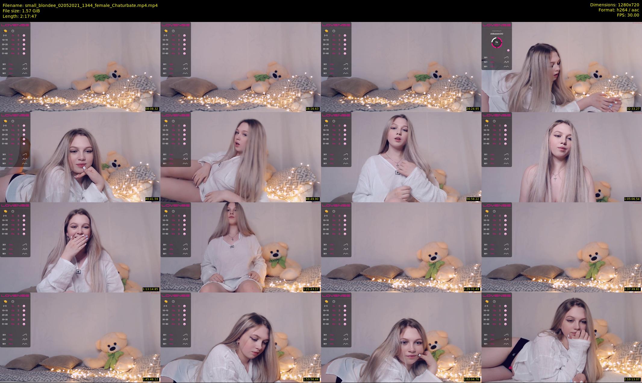 small_blondee — 138 minute Chaturbate female cam show recording, 720p, May 2, 2021