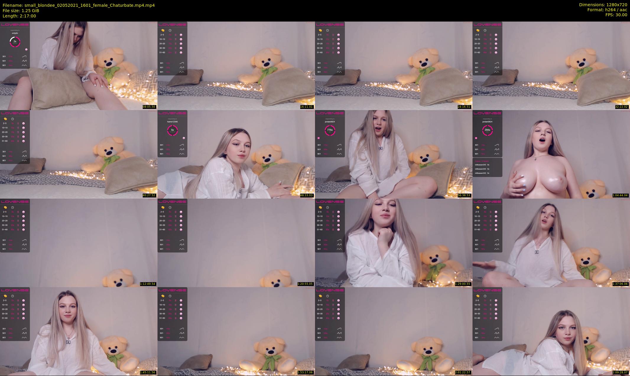 small_blondee — 137 minute Chaturbate female cam show recording, 720p, May 2, 2021