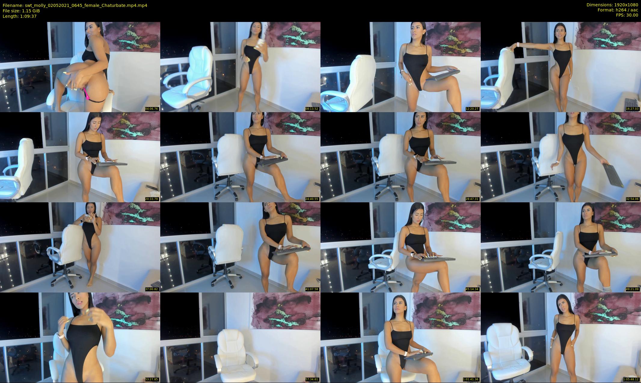 swt_molly — 70 minute Chaturbate female cam show recording, 1080p, May 2, 2021