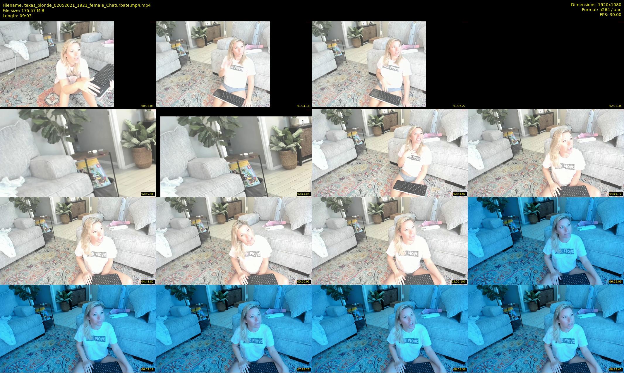texas_blonde — 10 minute Chaturbate female cam show recording, 1080p, May 2, 2021