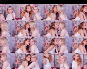 unicorngirls — 3 minute Chaturbate couple cam show recording, 1080p, May 3, 2021