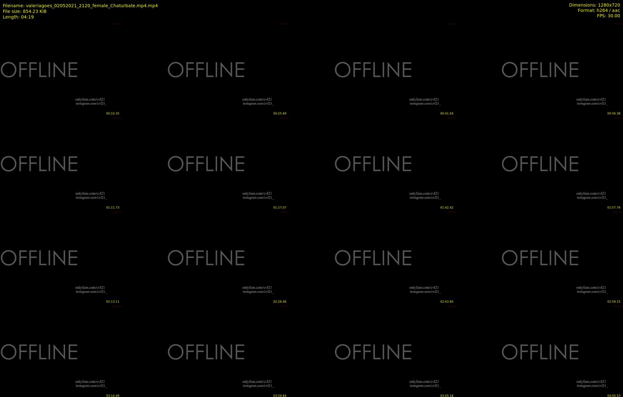 valeriagoes — 5 minute Chaturbate female cam show recording, 720p, May 2, 2021