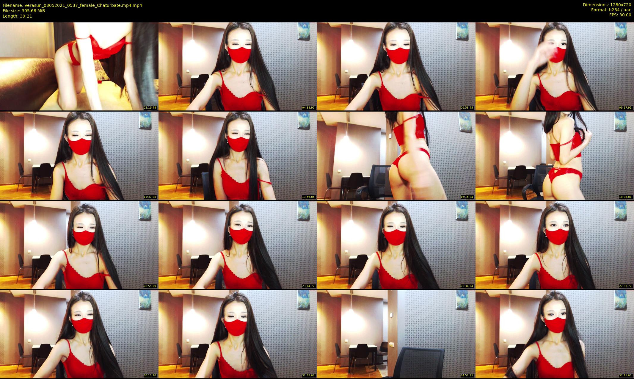 verasun — 40 minute Chaturbate female cam show recording, 720p, May 3, 2021