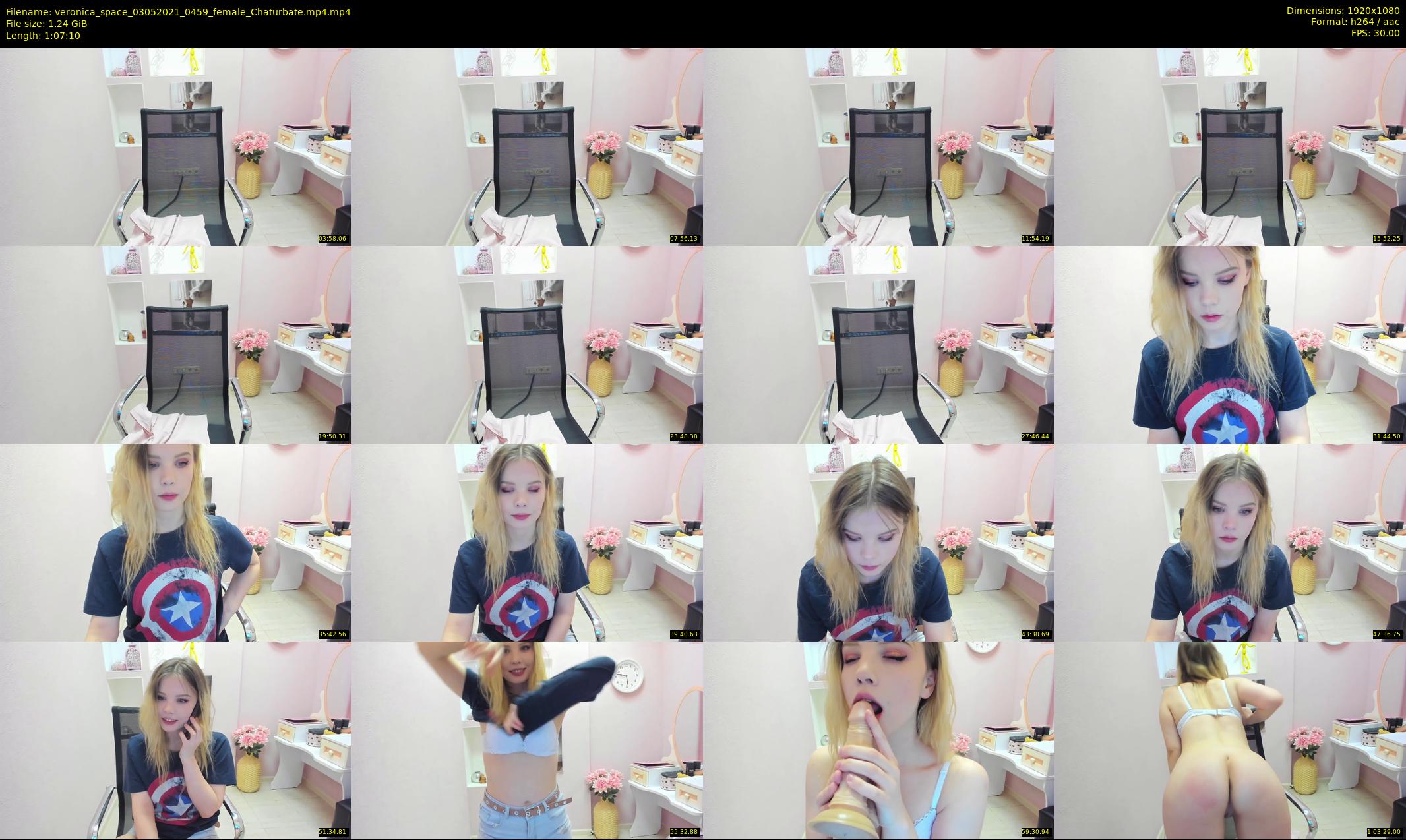 veronica_space — 68 minute Chaturbate female cam show recording, 1080p, May 3, 2021