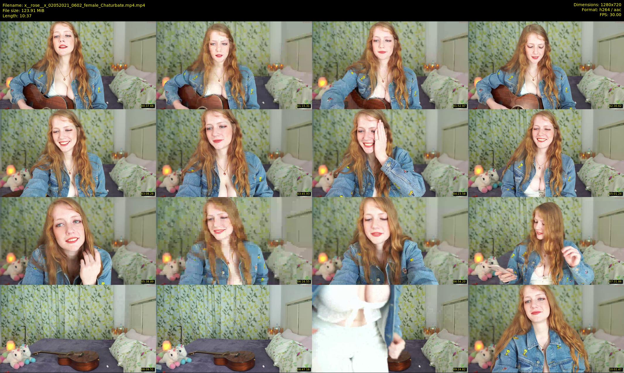 x__rose__x — 11 minute Chaturbate female cam show recording, 720p, May 2, 2021