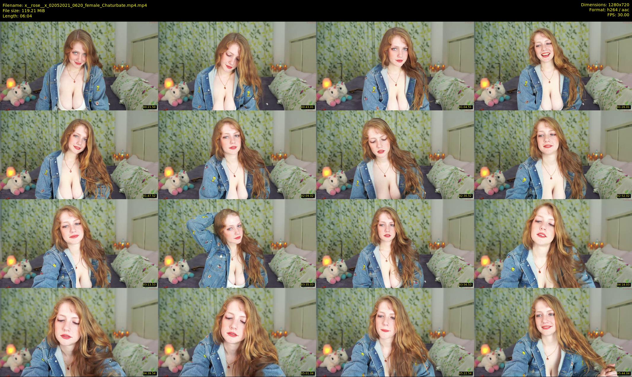 x__rose__x — 7 minute Chaturbate female cam show recording, 720p, May 2, 2021