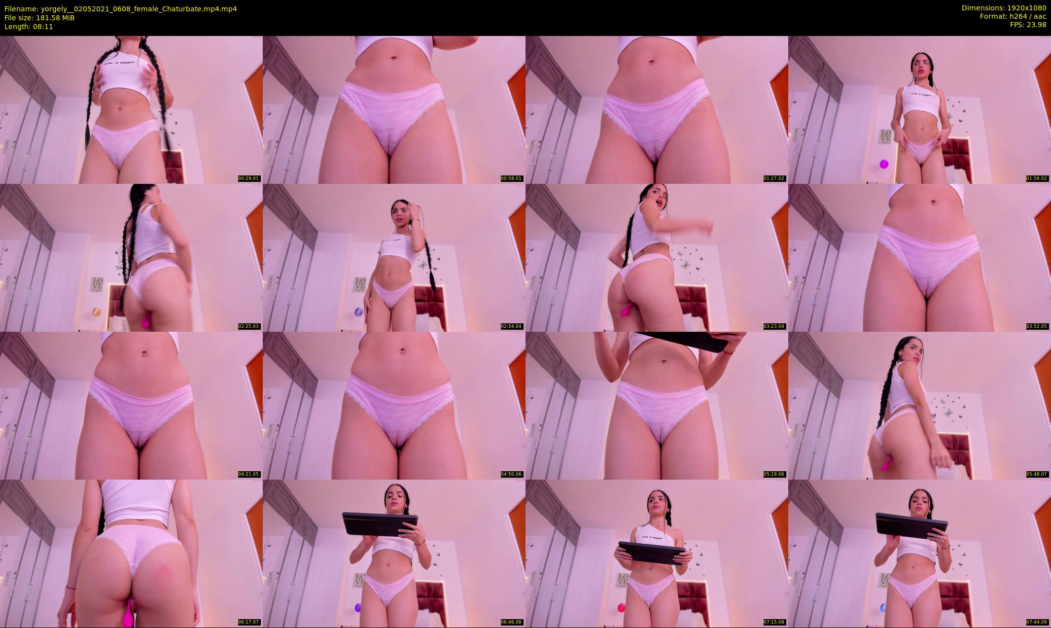 yorgely_ — 9 minute Chaturbate female cam show recording, 1080p, May 2, 2021