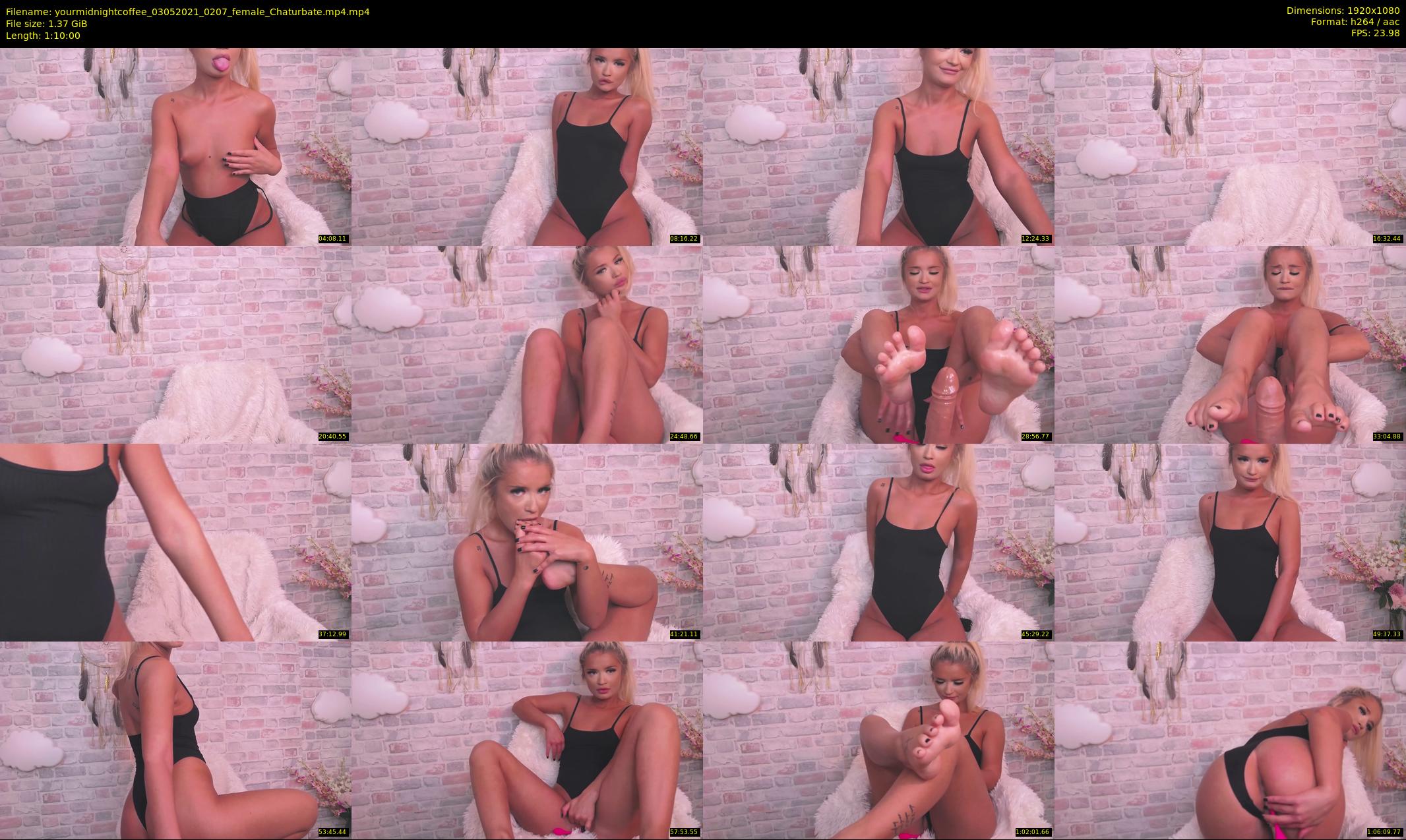 yourmidnightcoffee — 70 minute Chaturbate female cam show recording, 1080p, May 3, 2021