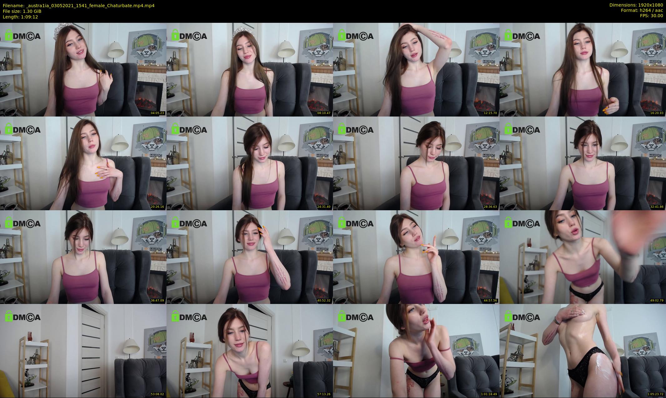 _austra1ia — 70 minute Chaturbate female cam show recording, 1080p, May 3, 2021