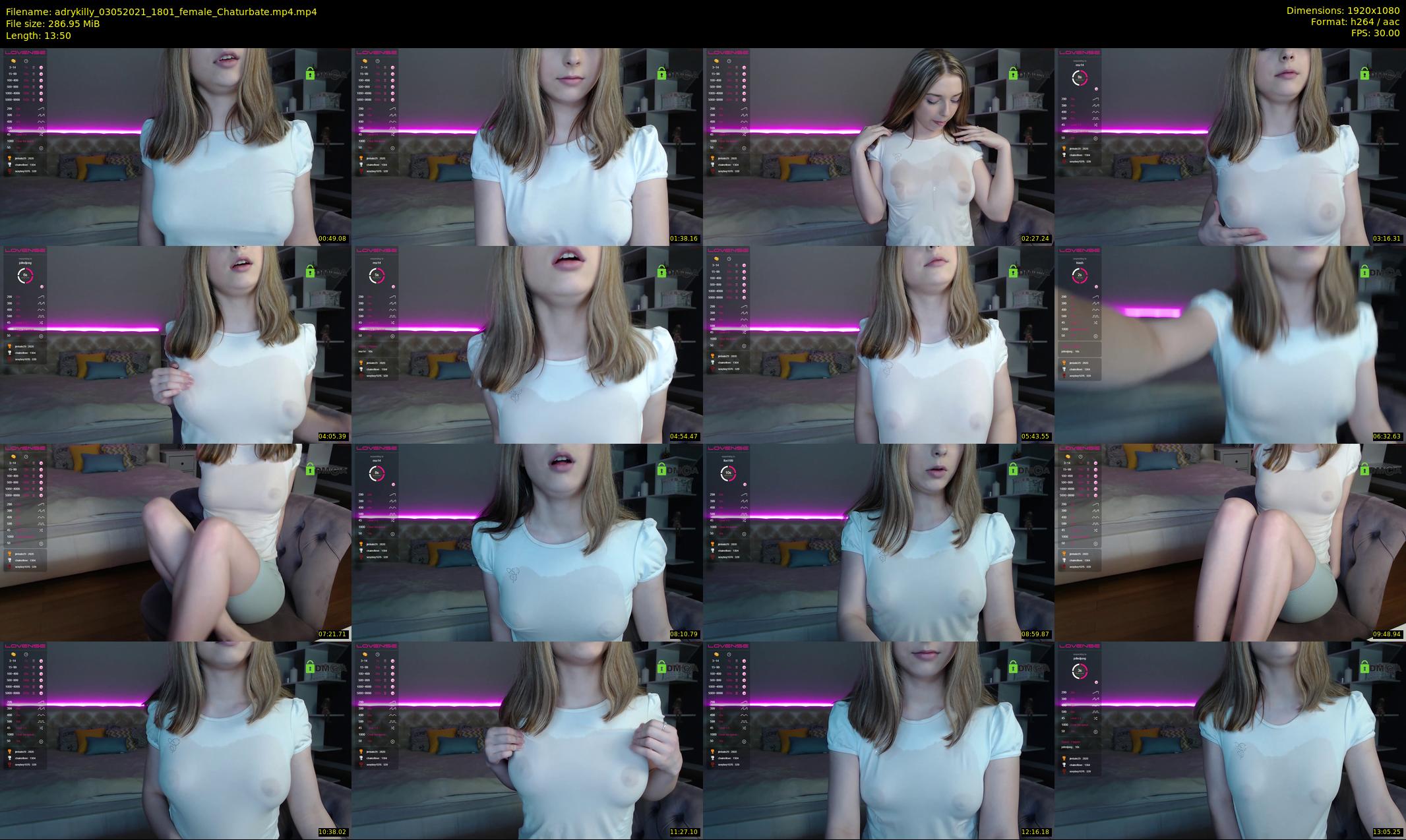 adrykilly — 14 minute Chaturbate female cam show recording, 1080p, May 3, 2021
