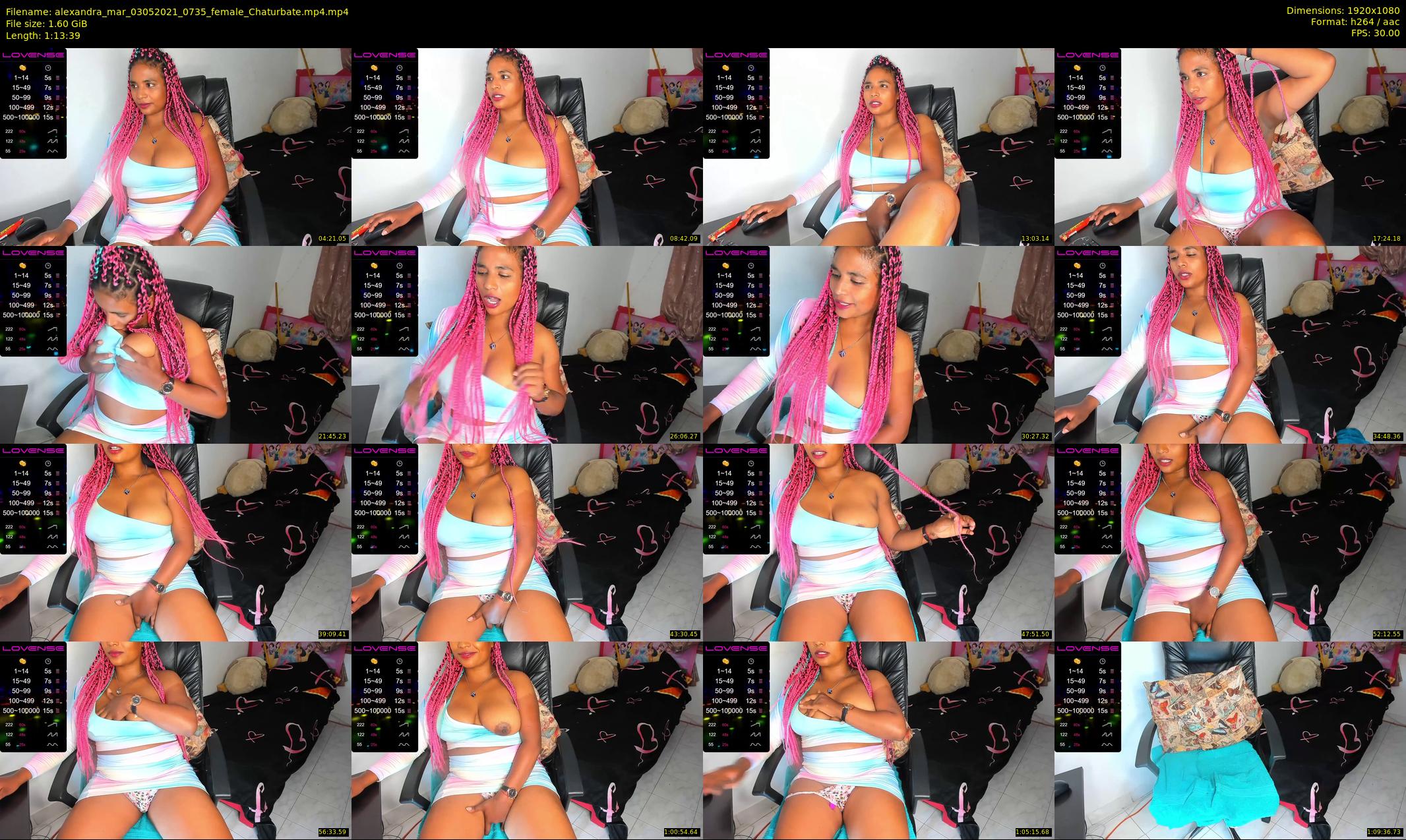 alexandra_mar — 74 minute Chaturbate female cam show recording, 1080p, May 3, 2021