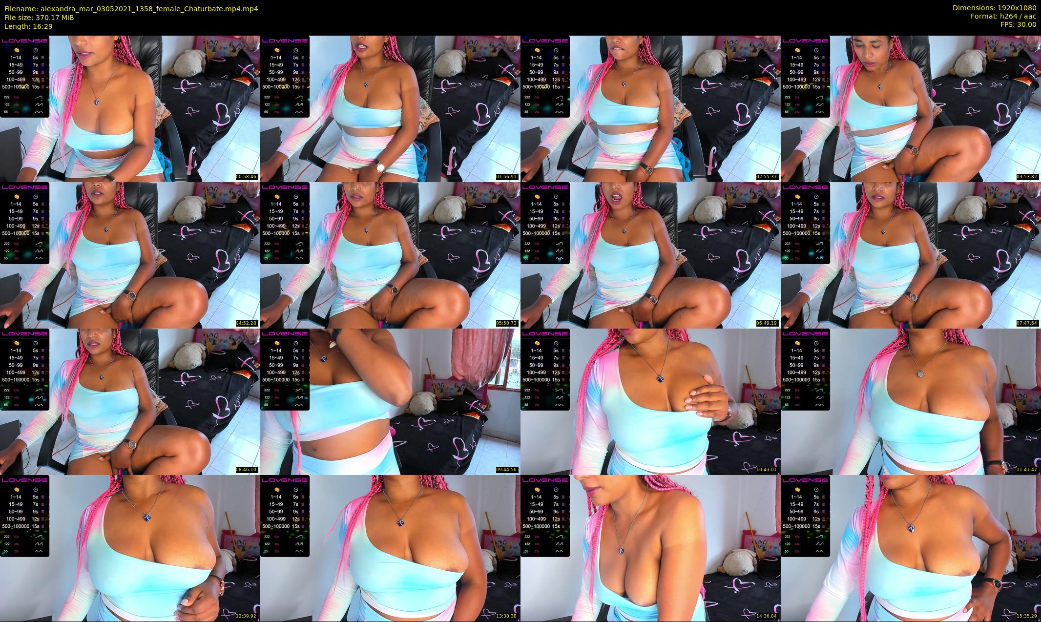 alexandra_mar — 17 minute Chaturbate female cam show recording, 1080p, May 3, 2021