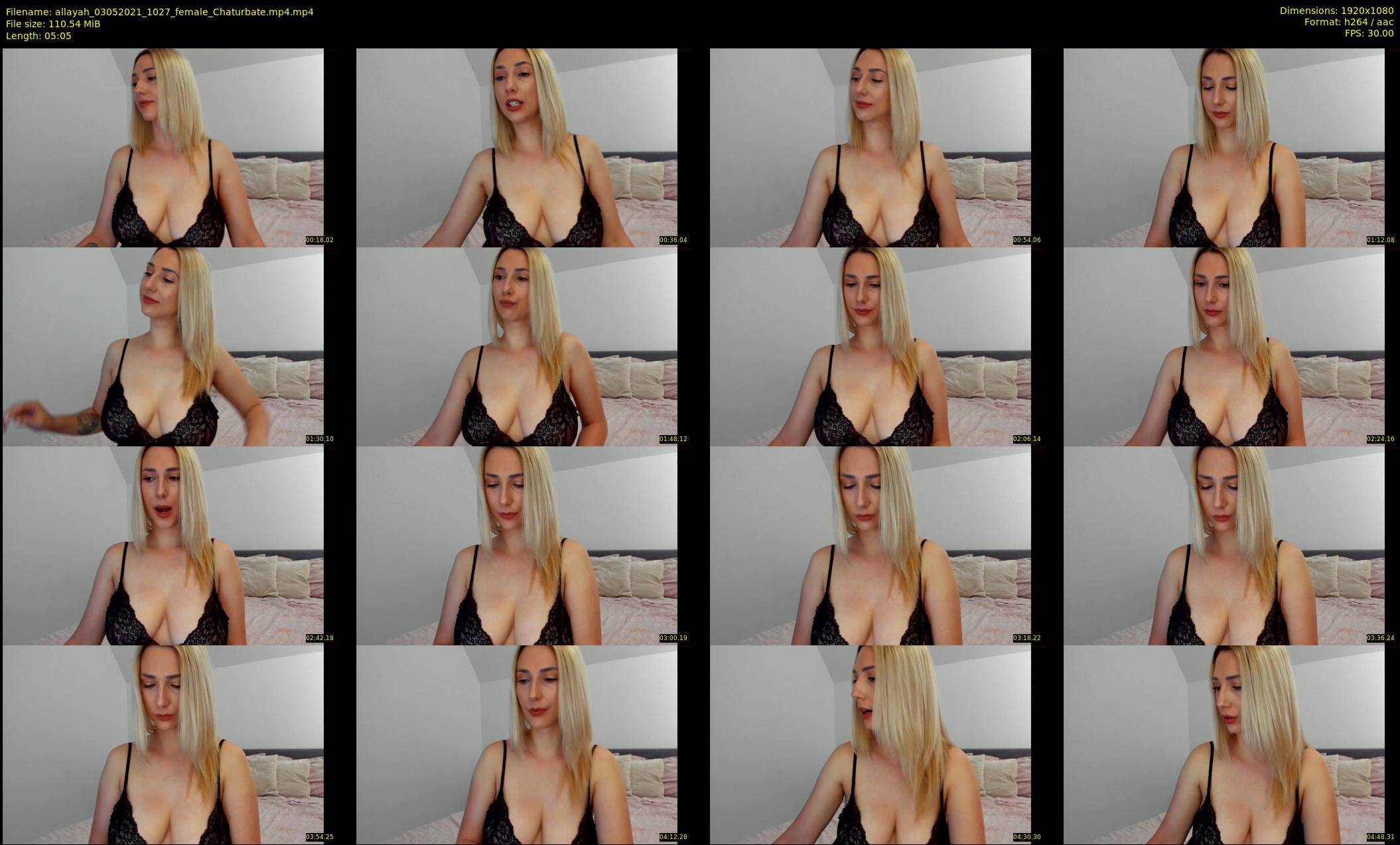 allayah — 6 minute Chaturbate female cam show recording, 1080p, May 3, 2021