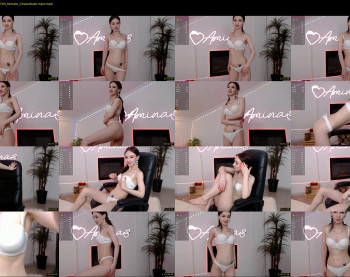 aminawong — 87 minute Chaturbate female cam show recording, 720p, May 3, 2021