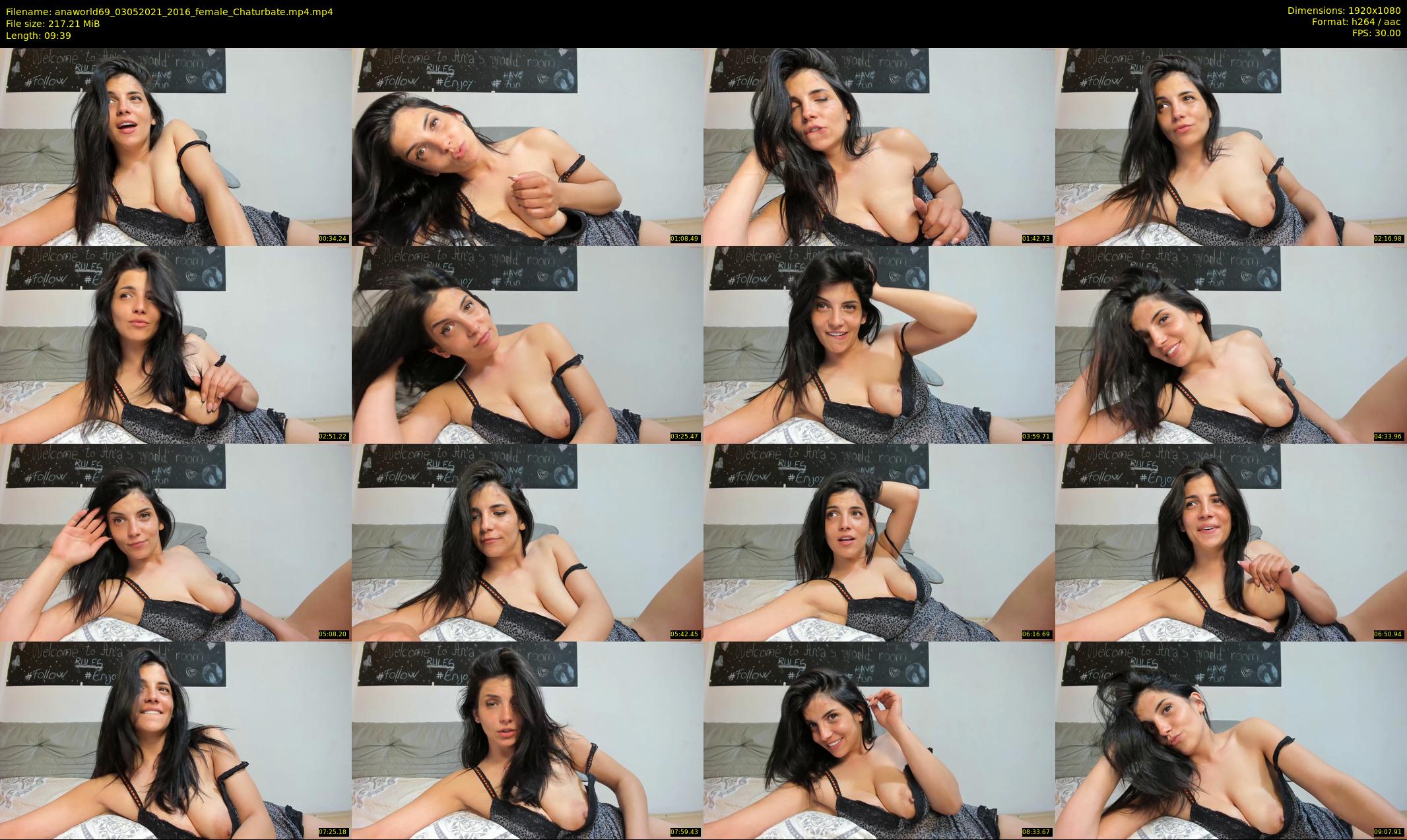 anaworld69 — 10 minute Chaturbate female cam show recording, 1080p, May 3, 2021