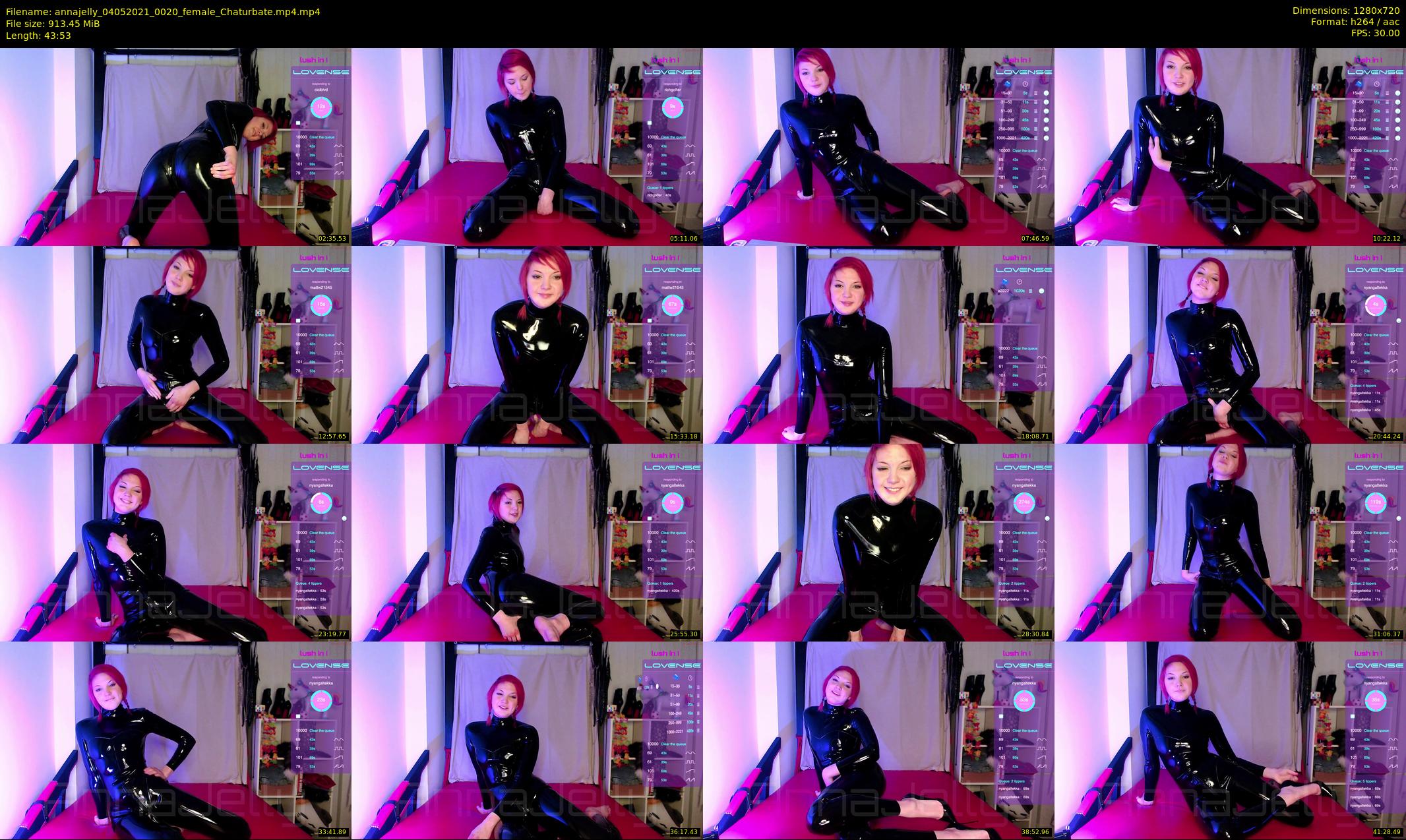 annajelly — 44 minute Chaturbate couple cam show recording, 720p, May 4, 2021