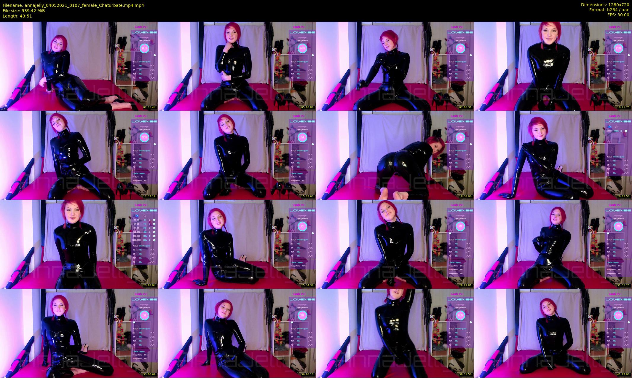 annajelly — 44 minute Chaturbate couple cam show recording, 720p, May 4, 2021
