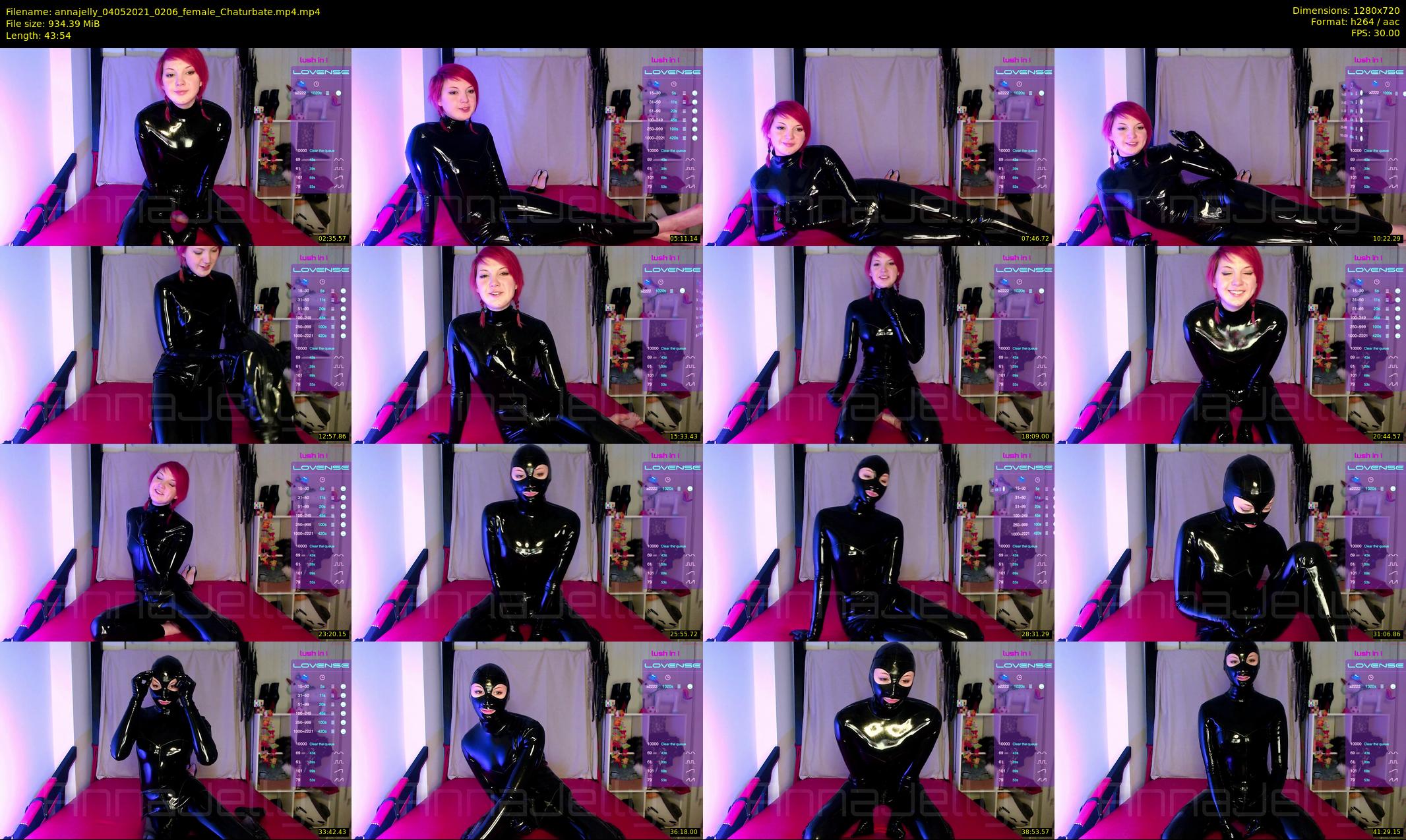 annajelly — 44 minute Chaturbate couple cam show recording, 720p, May 4, 2021