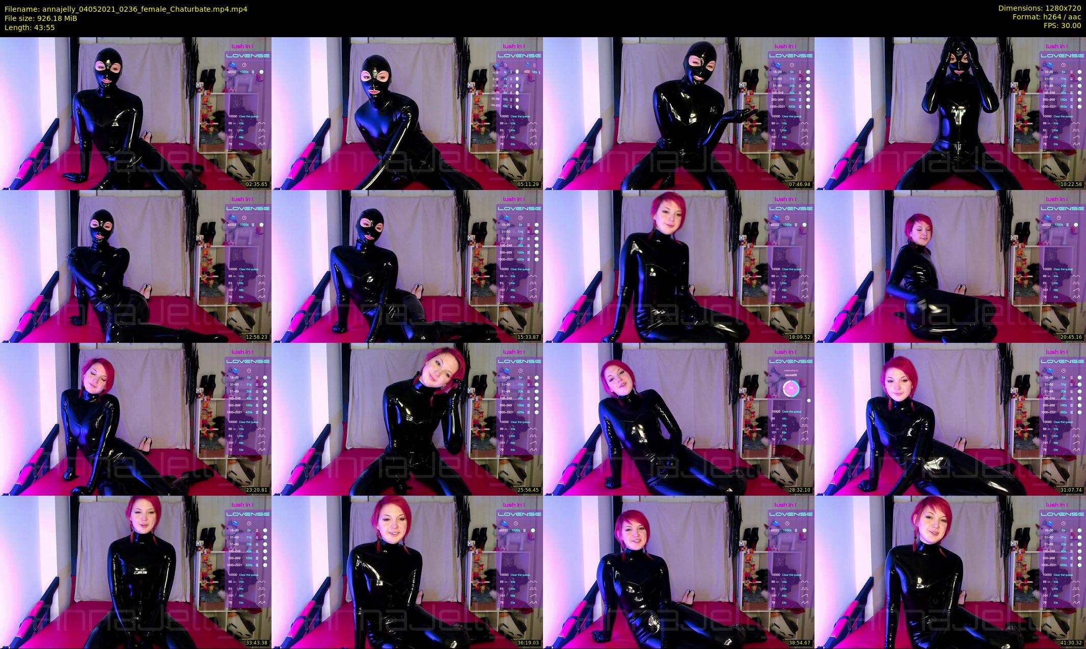 annajelly — 44 minute Chaturbate couple cam show recording, 720p, May 4, 2021