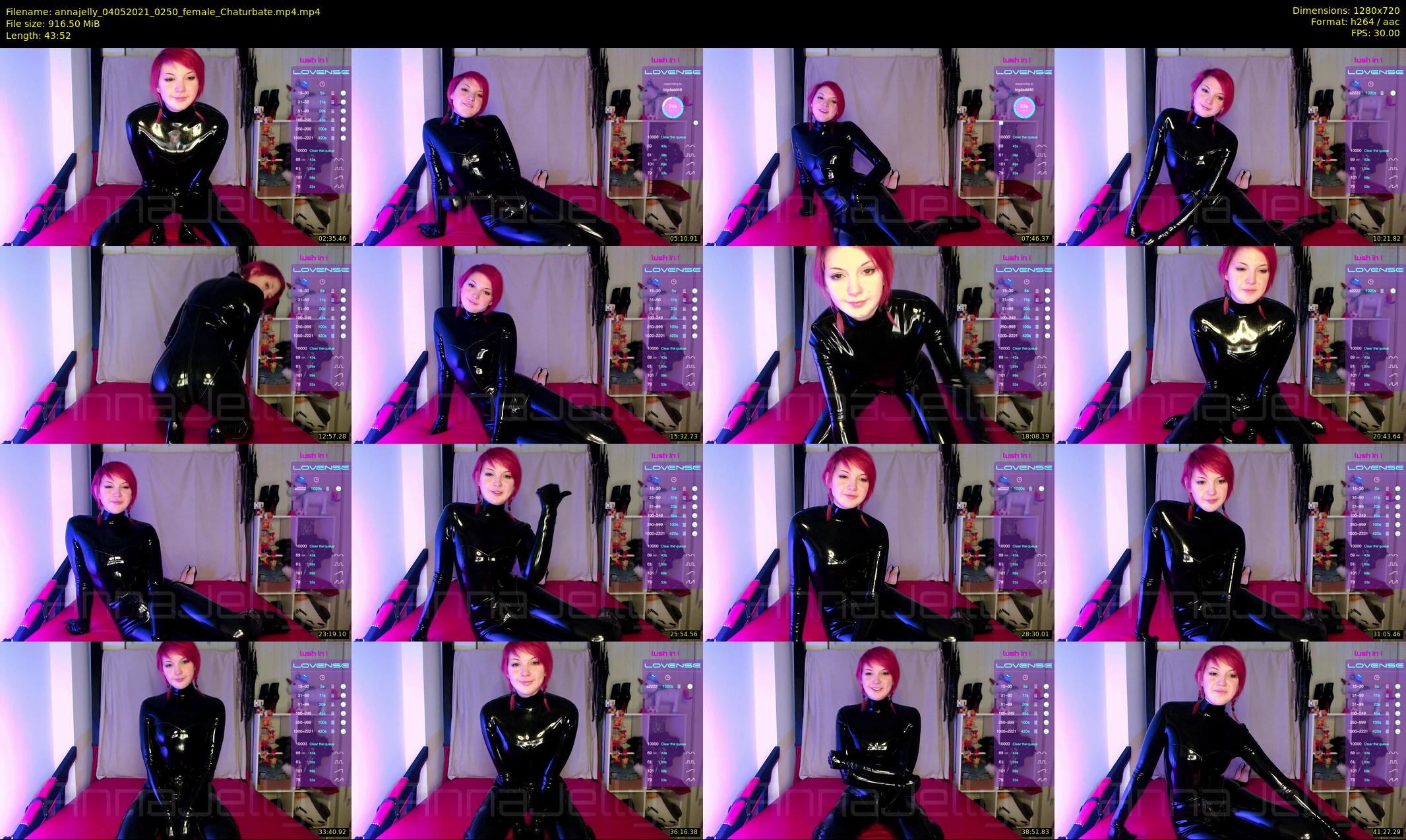 annajelly — 44 minute Chaturbate couple cam show recording, 720p, May 4, 2021