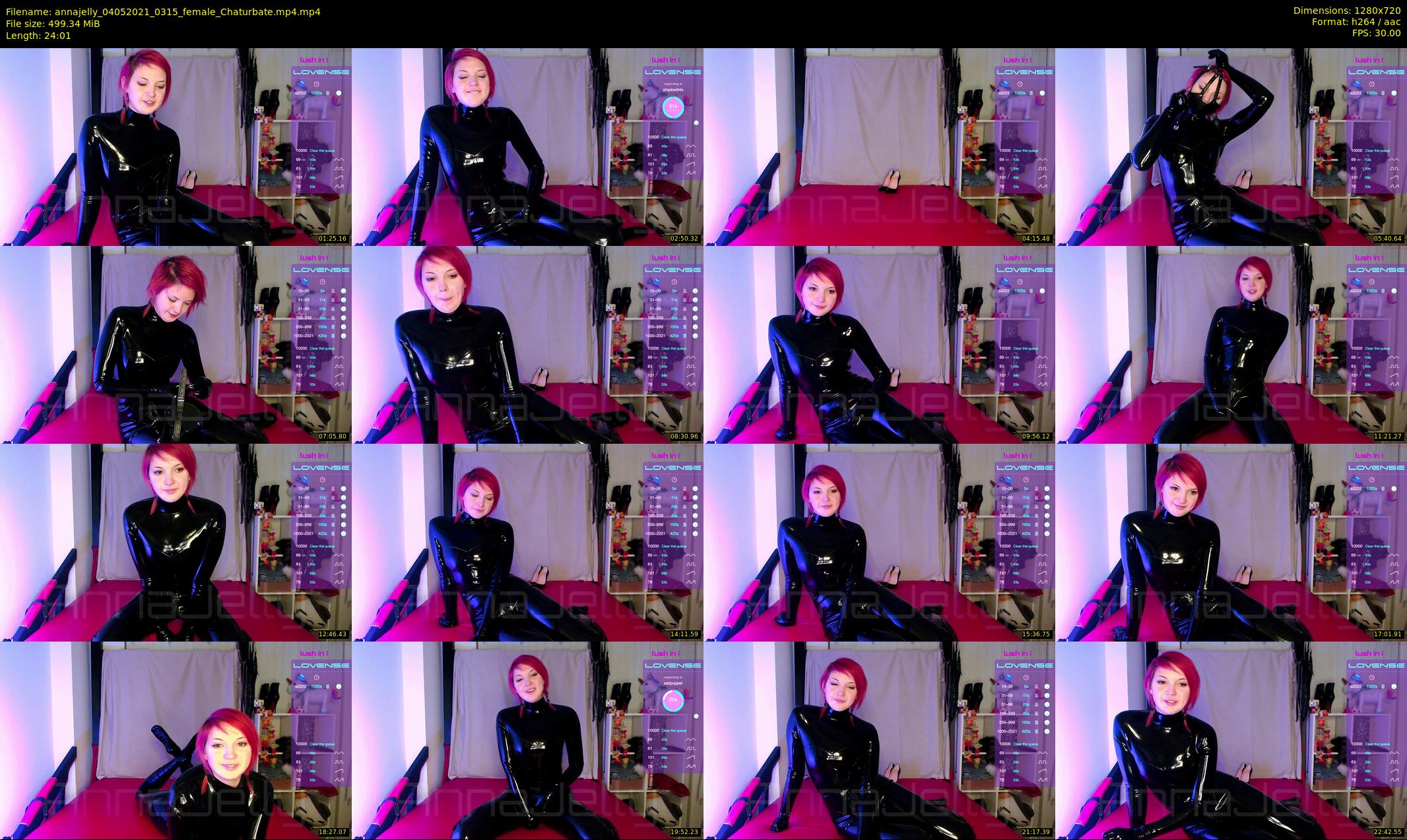 annajelly — 25 minute Chaturbate couple cam show recording, 720p, May 4, 2021