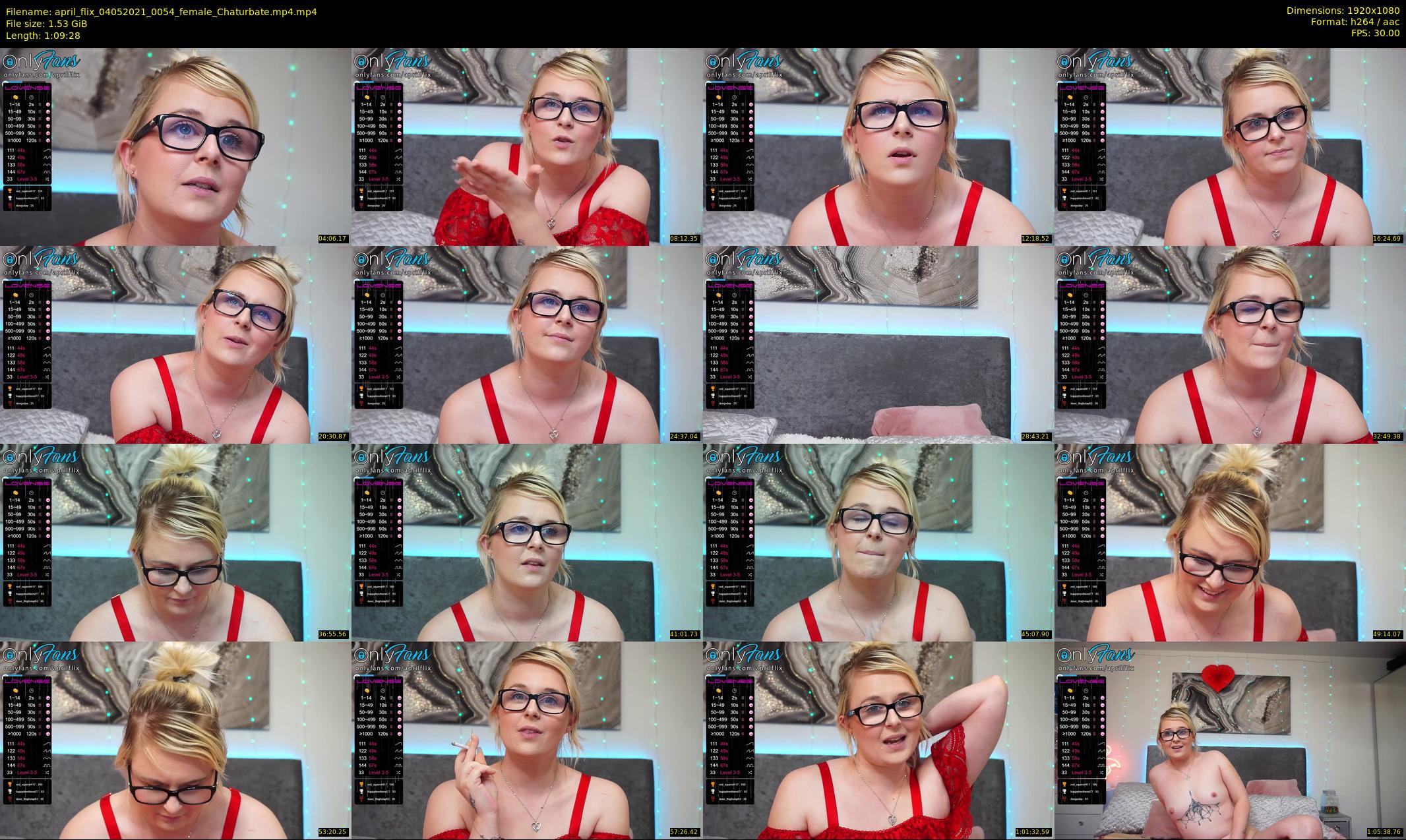 april_flix — 70 minute Chaturbate female cam show recording, 1080p, May 4, 2021