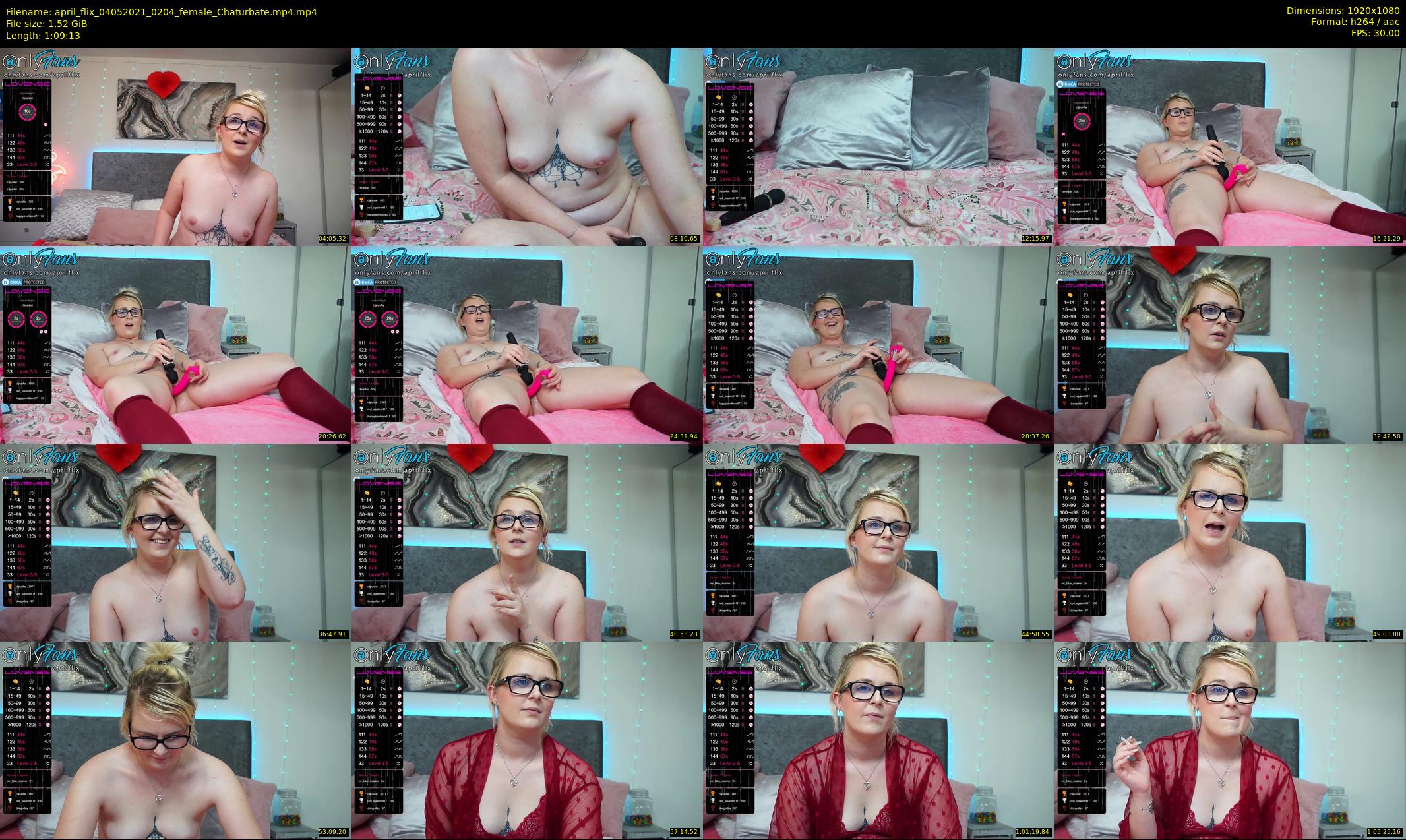 april_flix — 70 minute Chaturbate female cam show recording, 1080p, May 4, 2021