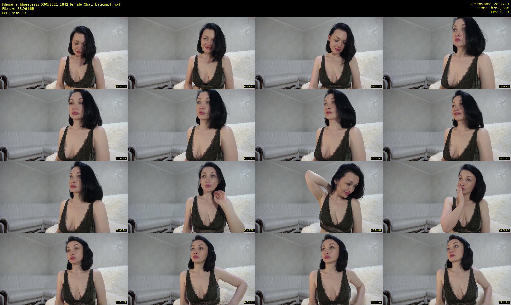 blueeyeess — 10 minute Chaturbate female cam show recording, 720p, May 3, 2021