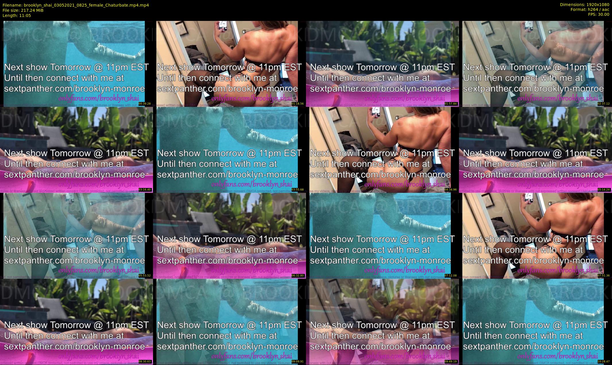 brooklyn_shai — 12 minute Chaturbate couple cam show recording, 1080p, May 3, 2021
