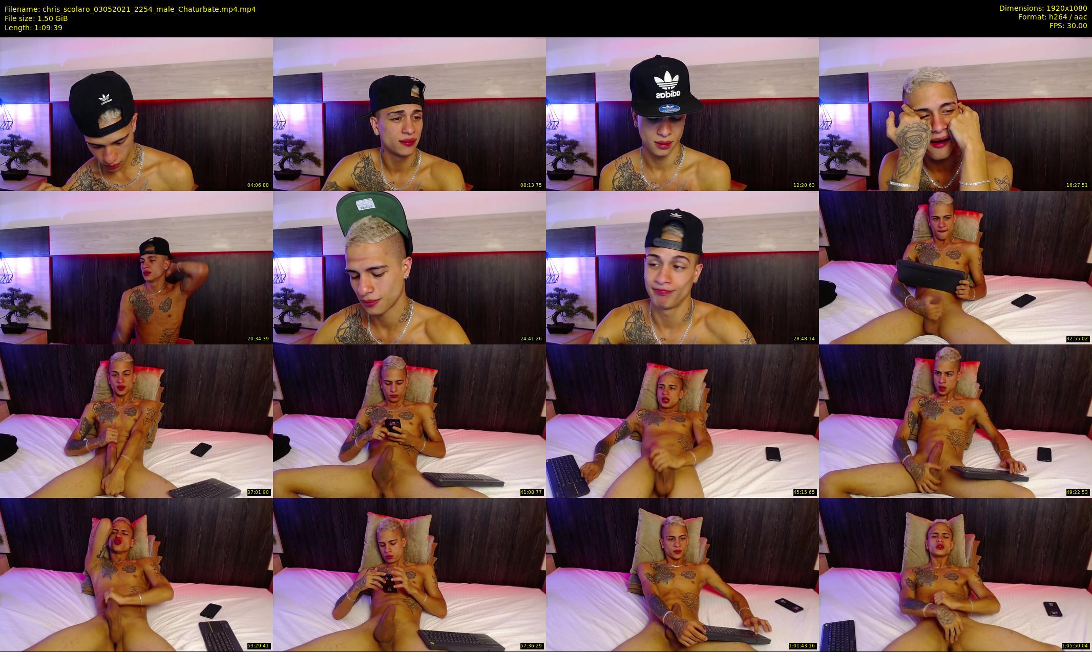 chris_scolaro — 70 minute Chaturbate male cam show recording, 1080p, May 3, 2021