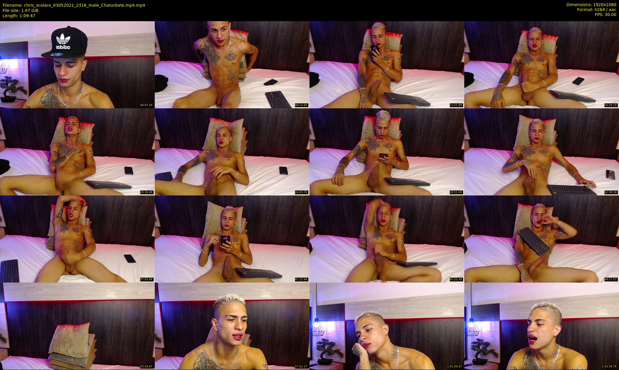 chris_scolaro — 70 minute Chaturbate male cam show recording, 1080p, May 3, 2021