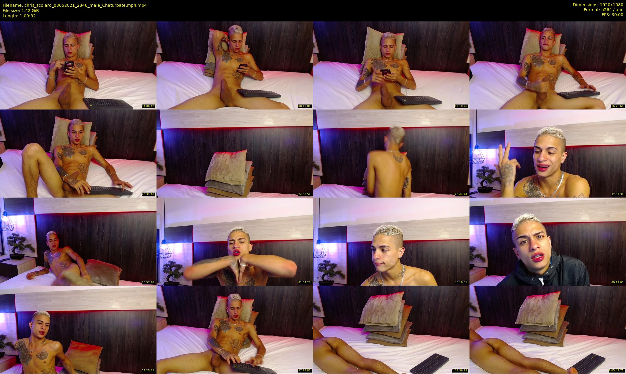 chris_scolaro — 70 minute Chaturbate male cam show recording, 1080p, May 3, 2021