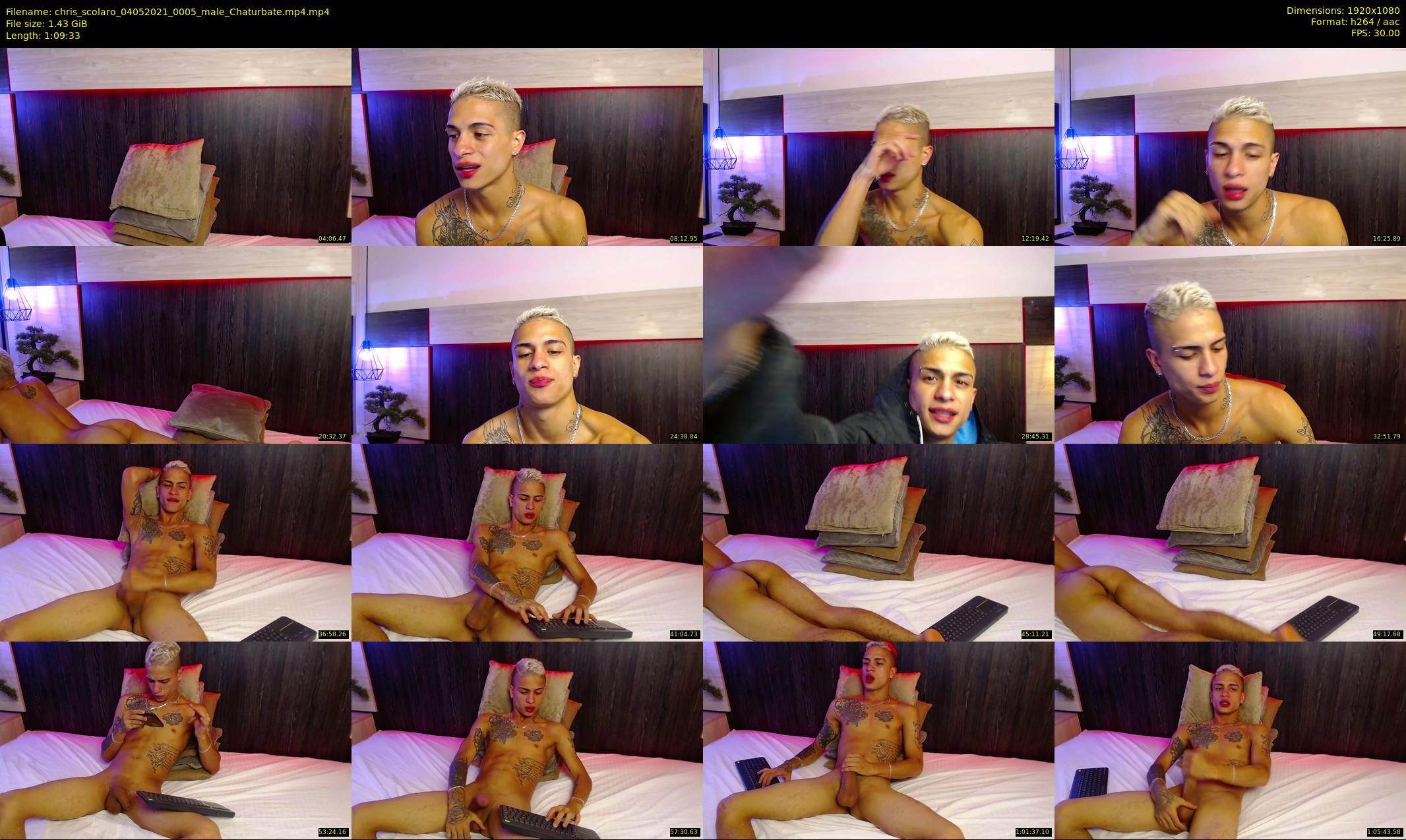 chris_scolaro — 70 minute Chaturbate male cam show recording, 1080p, May 4, 2021