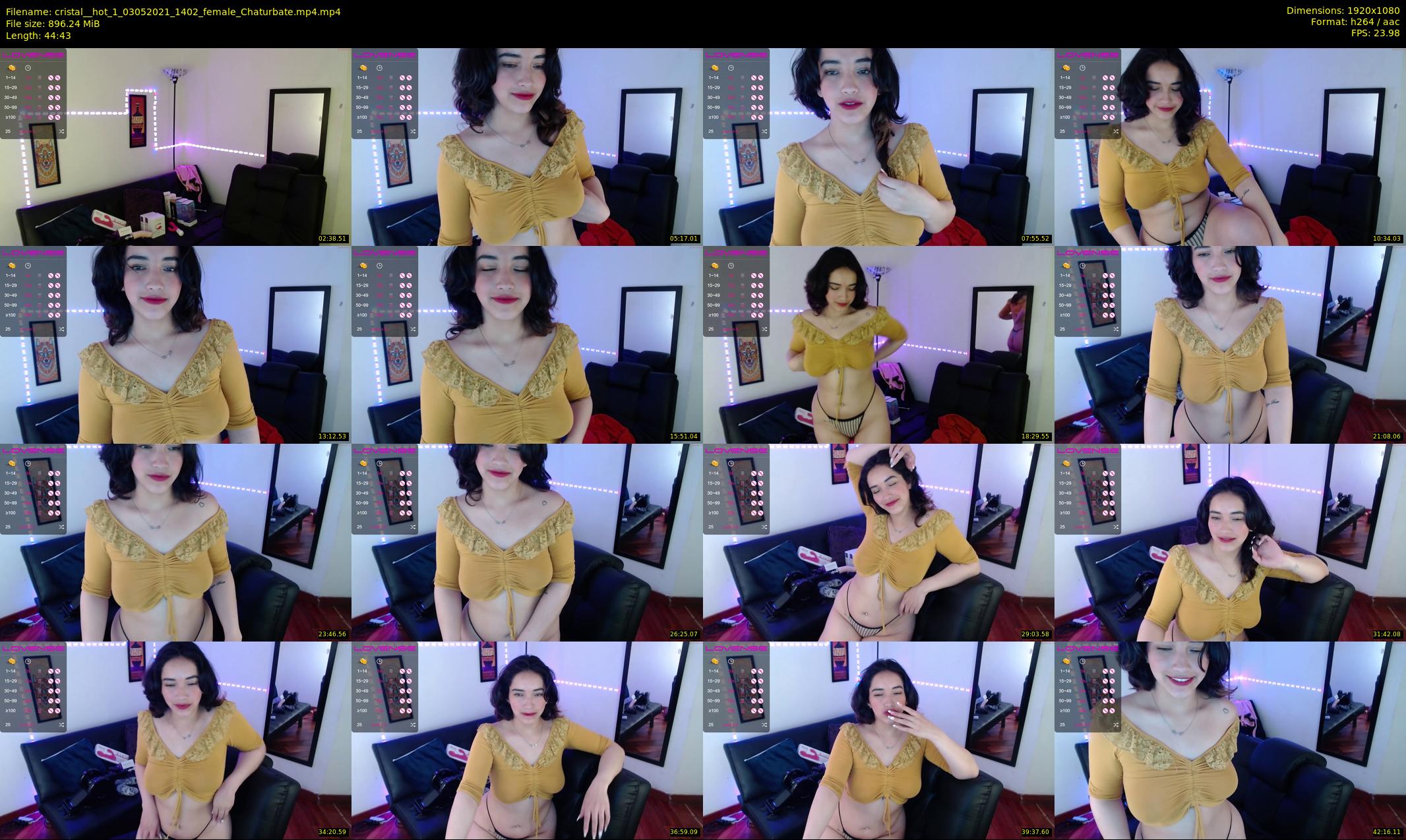 cristal__hot_1 — 45 minute Chaturbate female cam show recording, 1080p, May 3, 2021