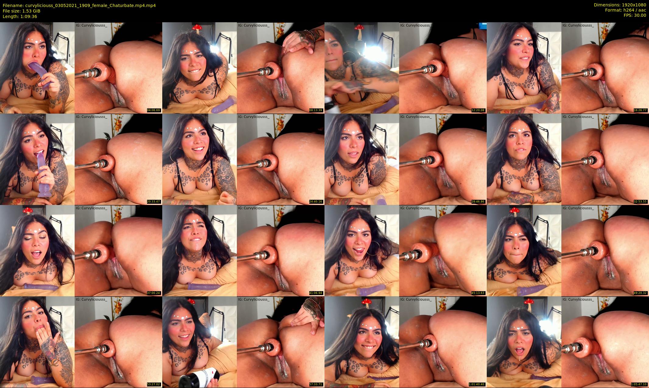 curvyliciouss — 70 minute Chaturbate female cam show recording, 1080p, May 3, 2021
