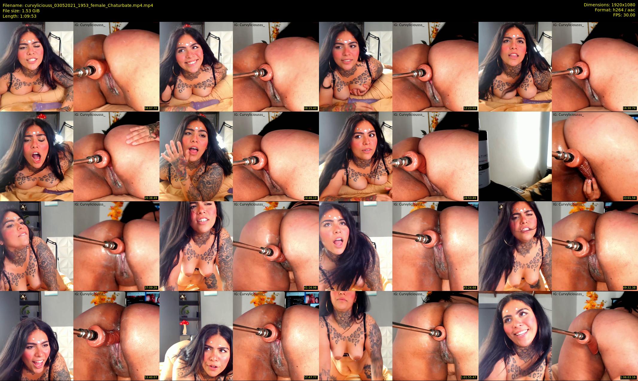 curvyliciouss — 70 minute Chaturbate female cam show recording, 1080p, May 3, 2021