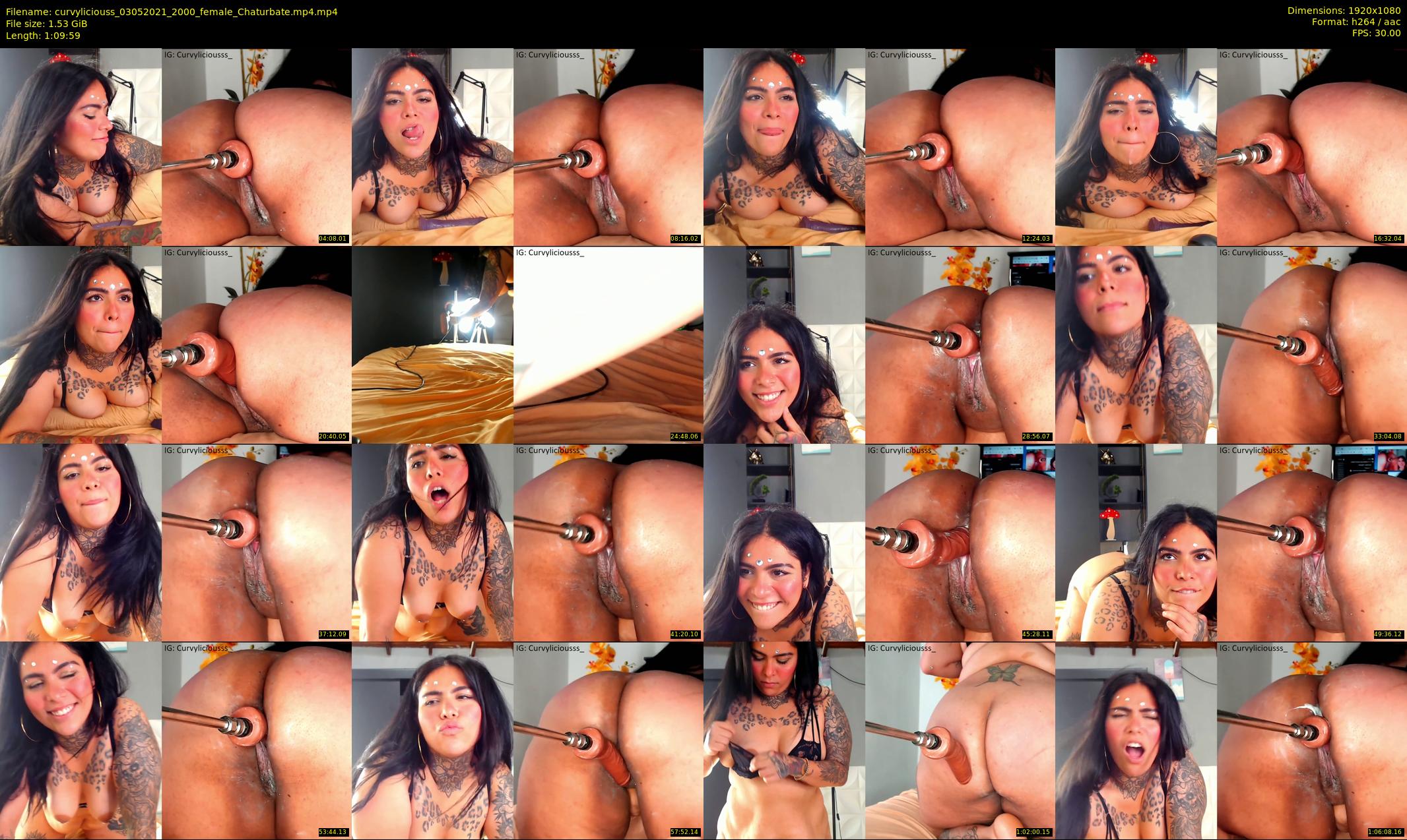 curvyliciouss — 70 minute Chaturbate female cam show recording, 1080p, May 3, 2021