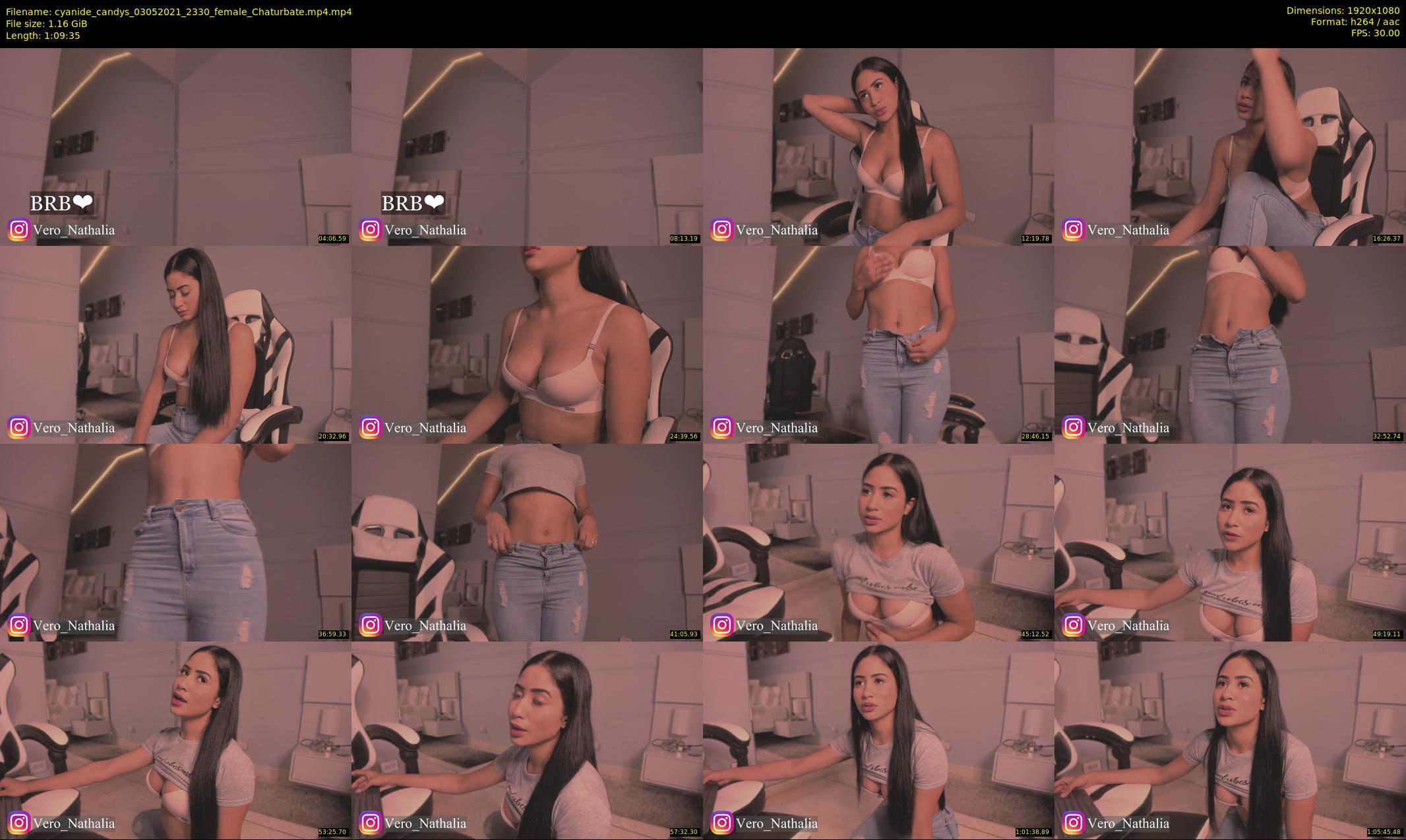 cyanide_candys — 70 minute Chaturbate female cam show recording, 1080p, May 3, 2021