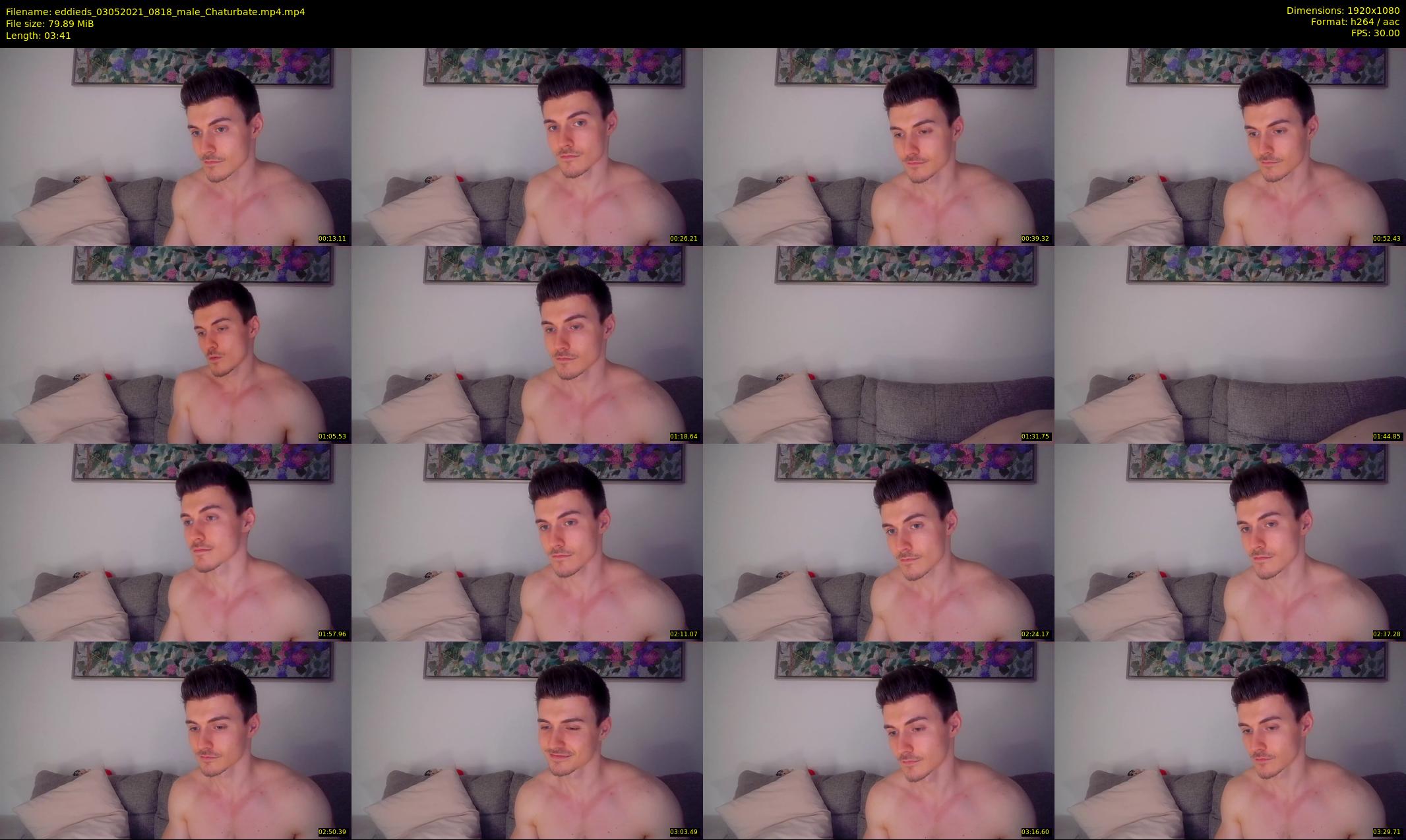 eddieds — 4 minute Chaturbate male cam show recording, 1080p, May 3, 2021