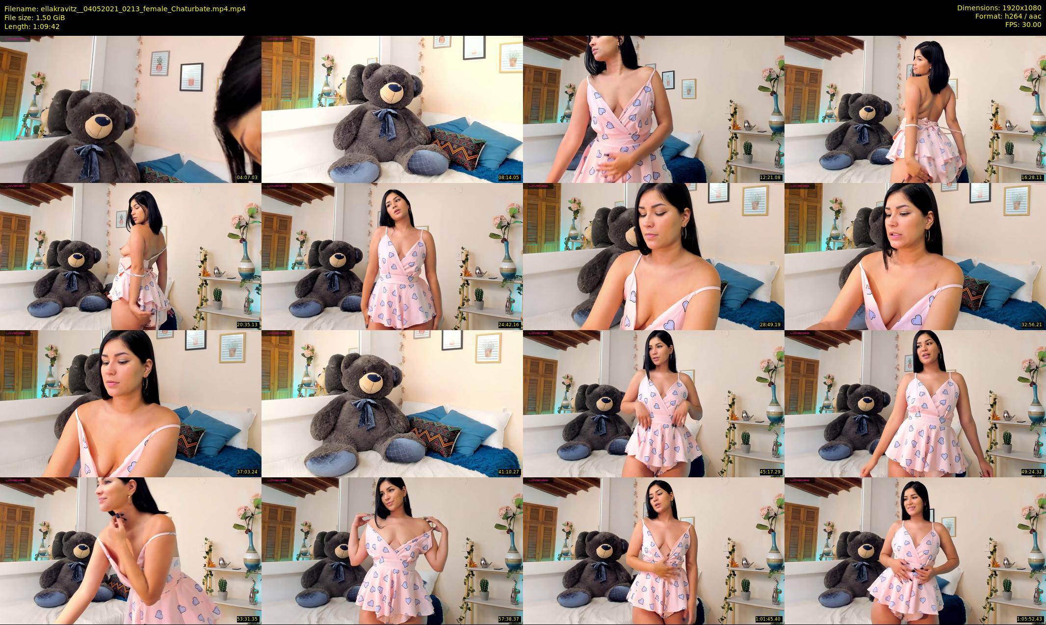 ellakravitz_ — 70 minute Chaturbate female cam show recording, 1080p, May 4, 2021