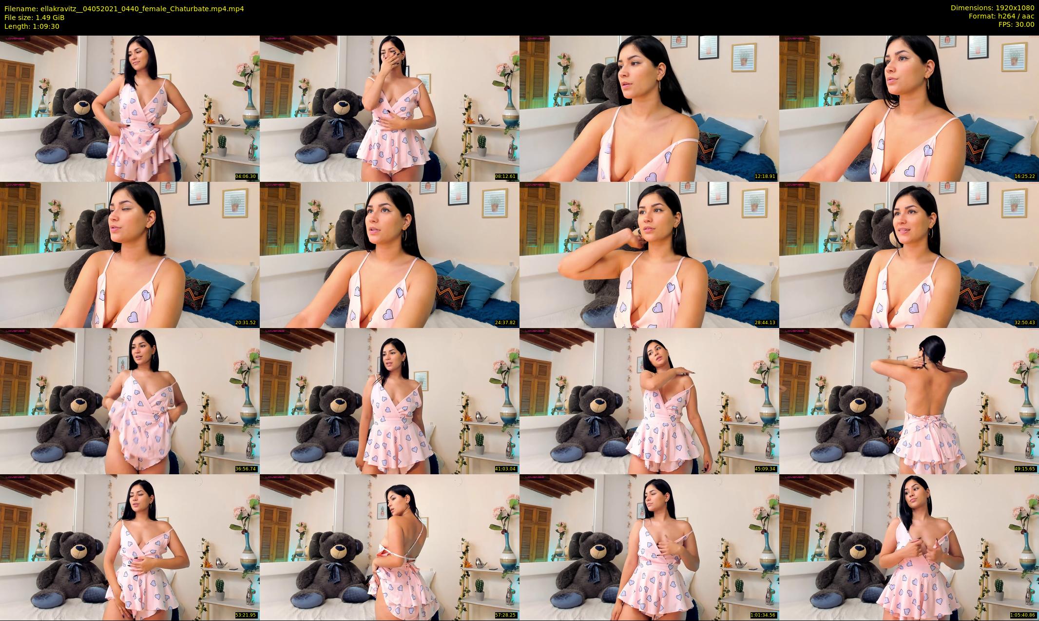 ellakravitz_ — 70 minute Chaturbate female cam show recording, 1080p, May 4, 2021