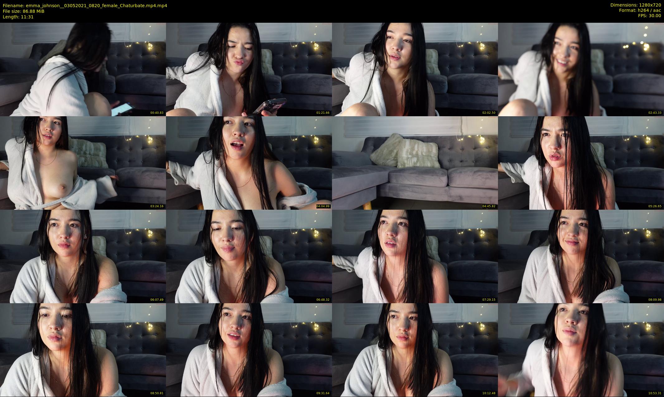 emma_johnson_ — 12 minute Chaturbate female cam show recording, 720p, May 3, 2021