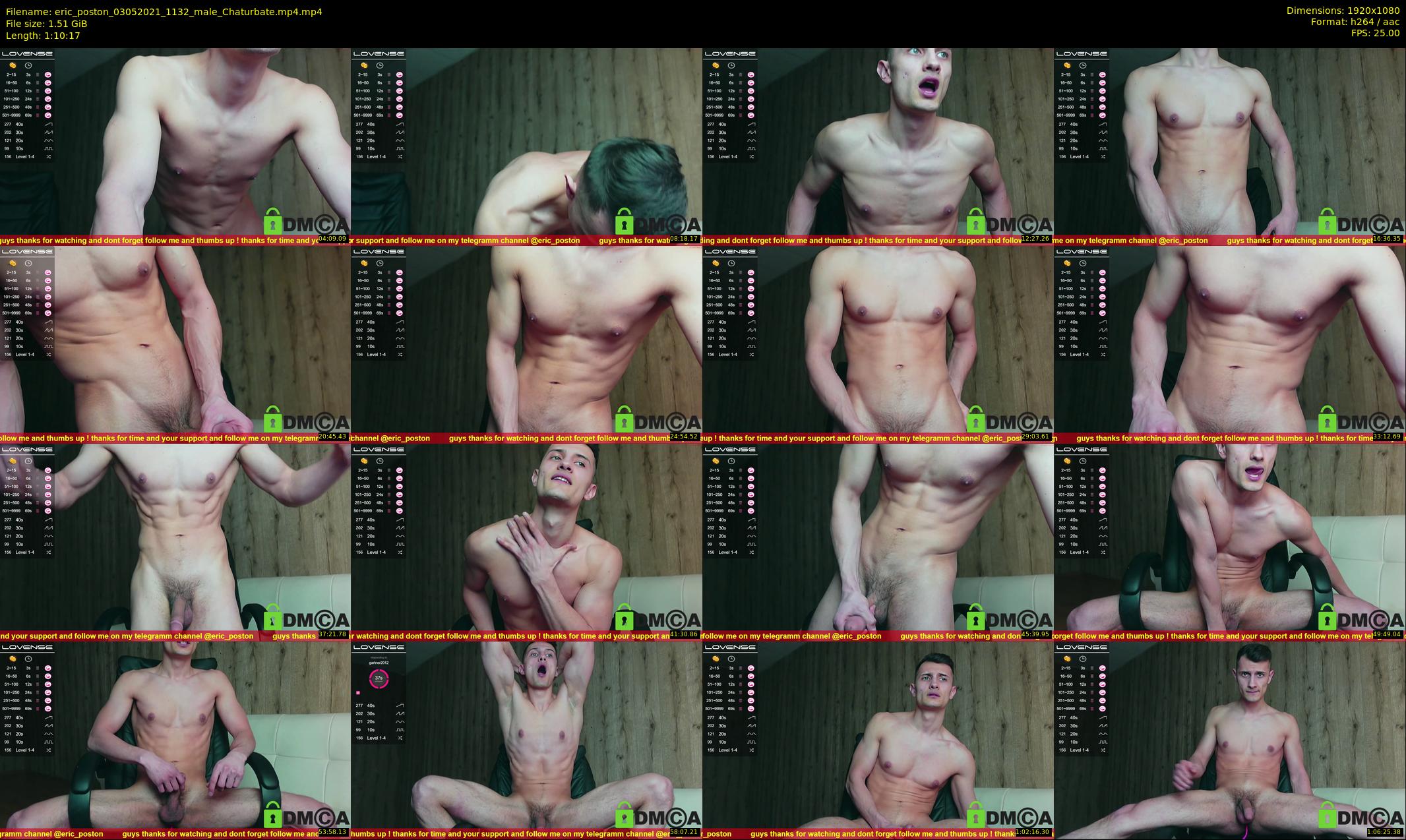 eric_poston — 71 minute Chaturbate male cam show recording, 1080p, May 3, 2021