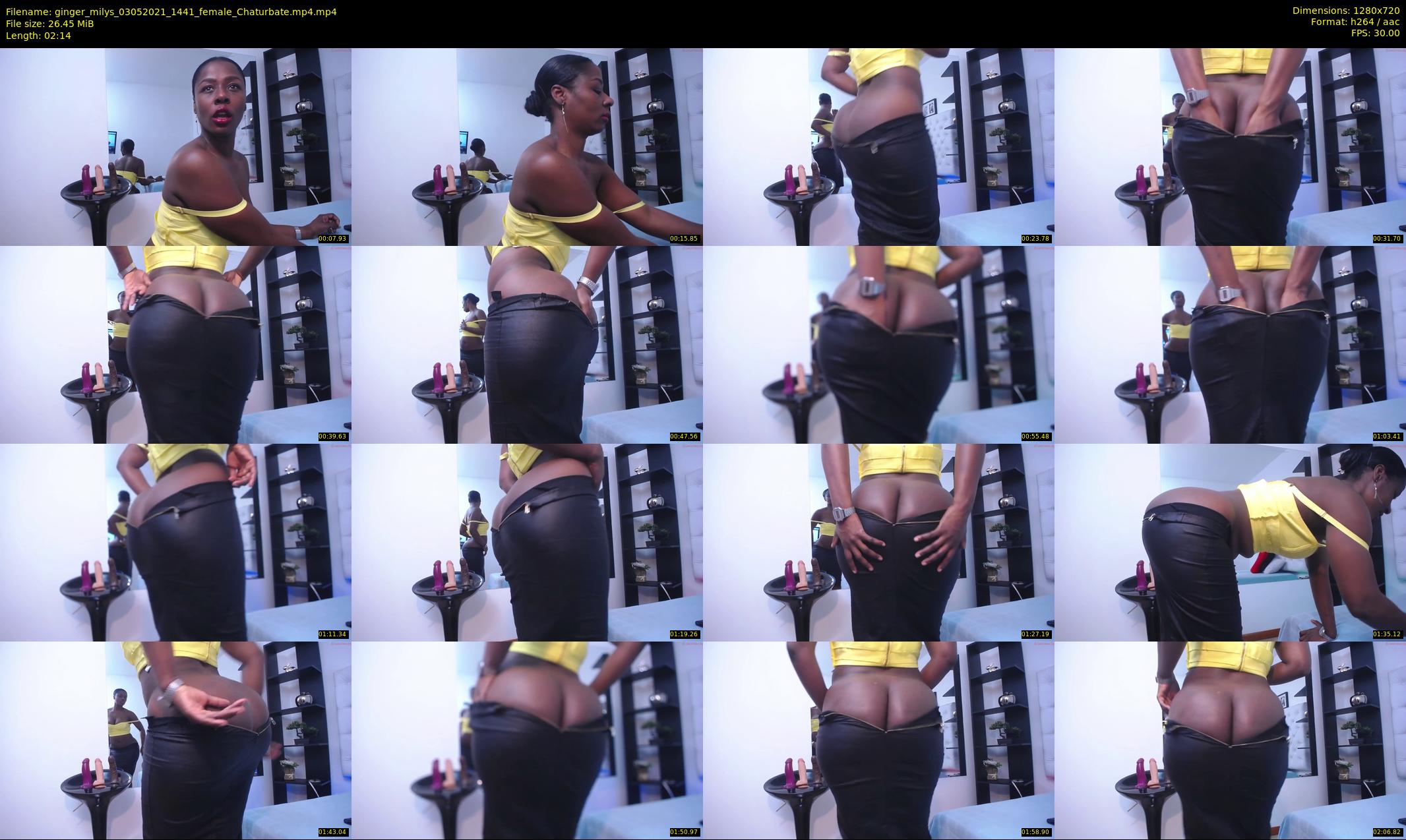 ginger_milys — 3 minute Chaturbate female cam show recording, 720p, May 3, 2021