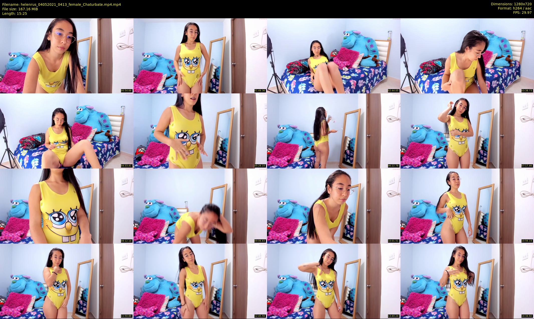 helenrus — 16 minute Chaturbate female cam show recording, 720p, May 4, 2021
