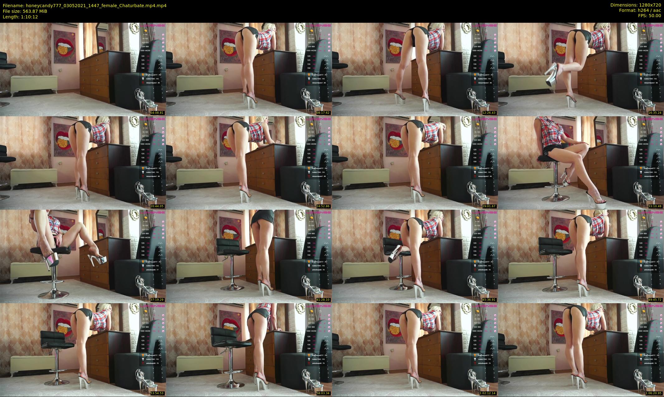honeycandy777 — 71 minute Chaturbate couple cam show recording, 720p, May 3, 2021